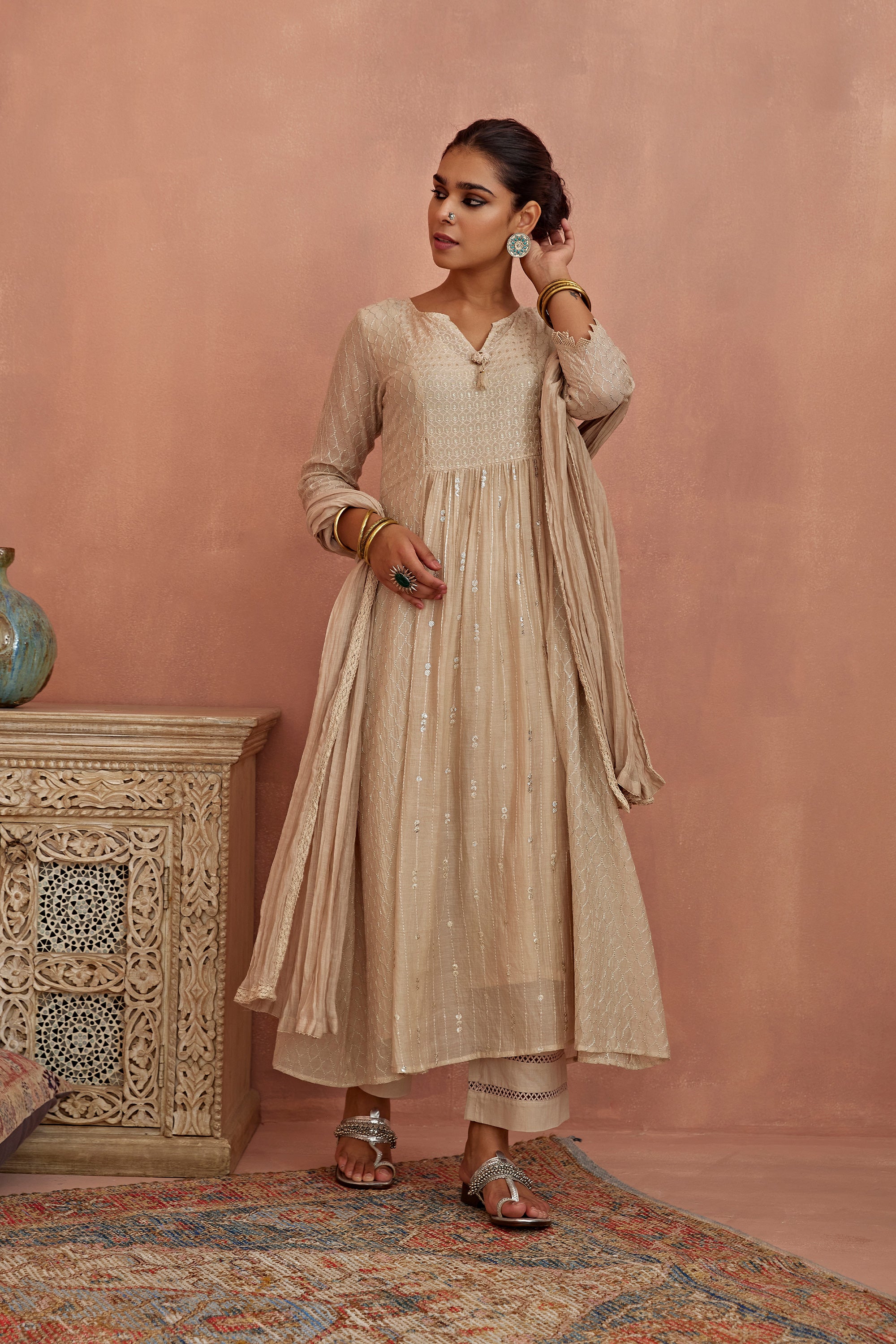 Ivory_A-Line_Kurta_Set_Kritika_Dawar