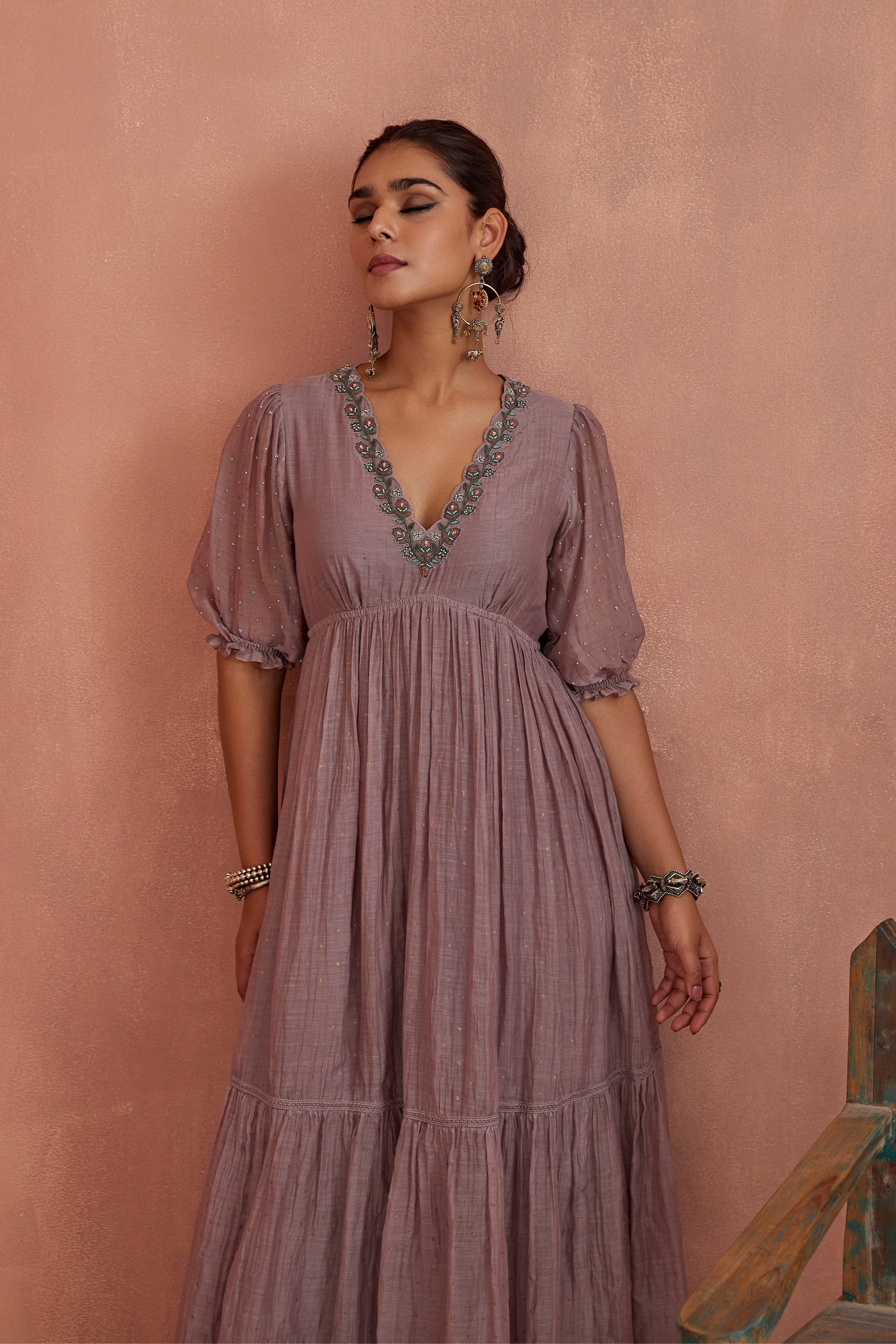 Mauve_Block_Printed_Floral_Maxi_Dress_Kritika_Dawar