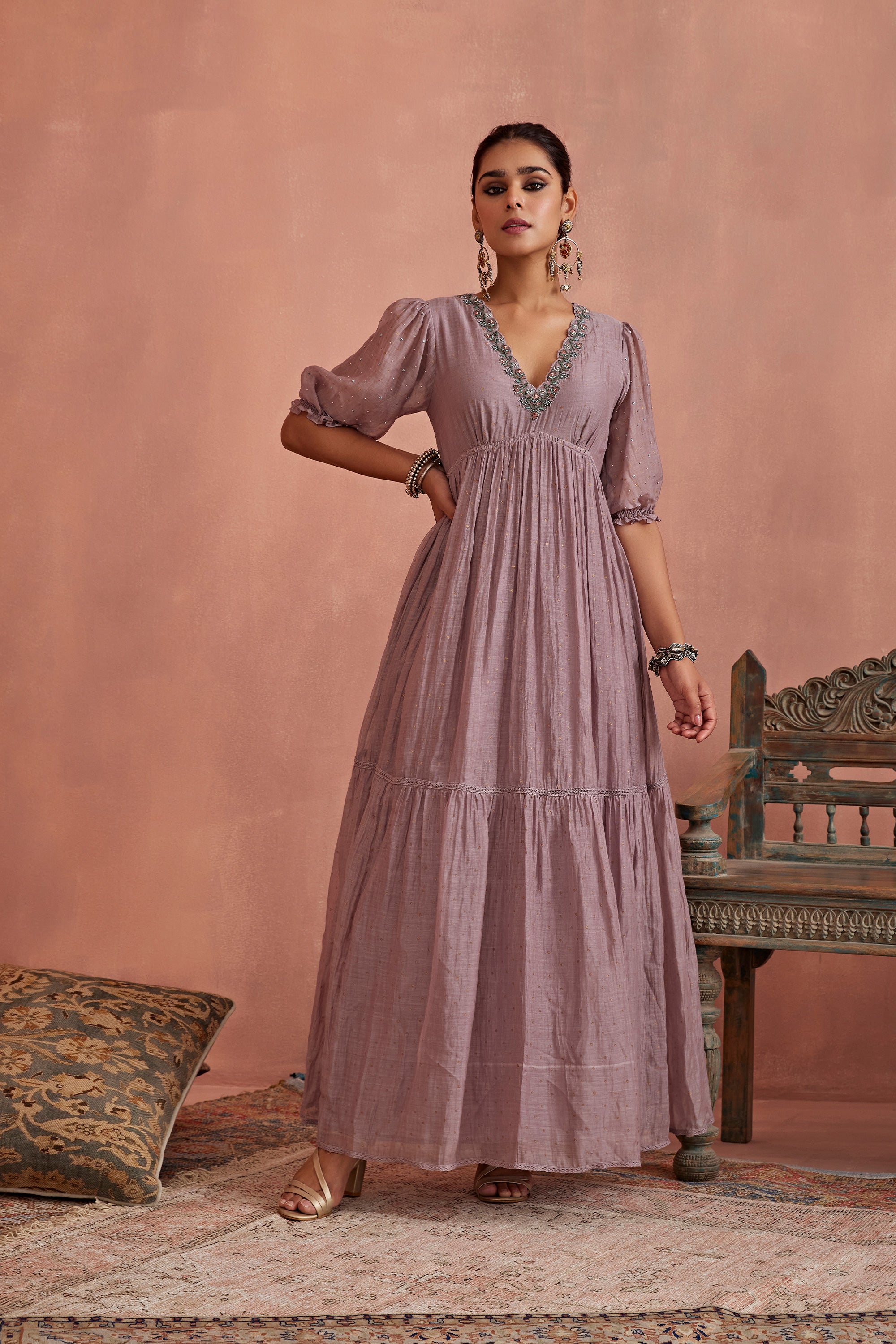 Mauve_Block_Printed_Floral_Maxi_Dress_Kritika_Dawar