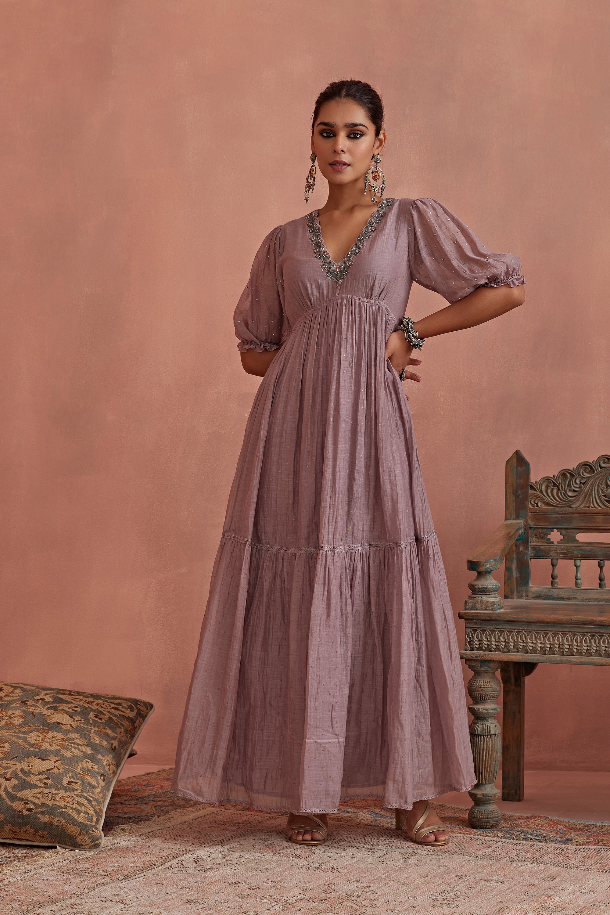 Mauve_Block_Printed_Floral_Maxi_Dress_Kritika_Dawar