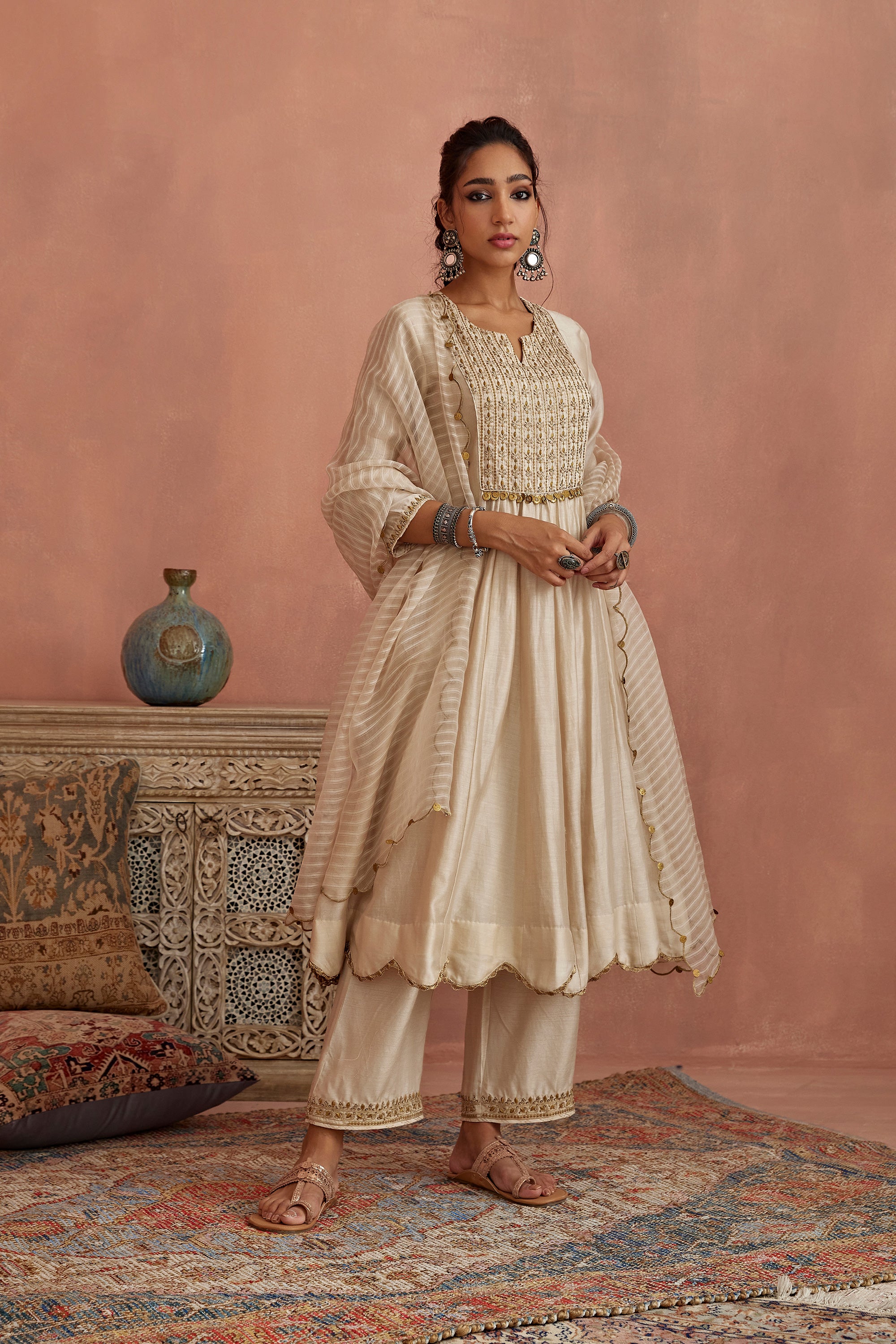 Ivory_Metal_Hand_Embroidered_Anarkali_Set_Kritika_Dawar