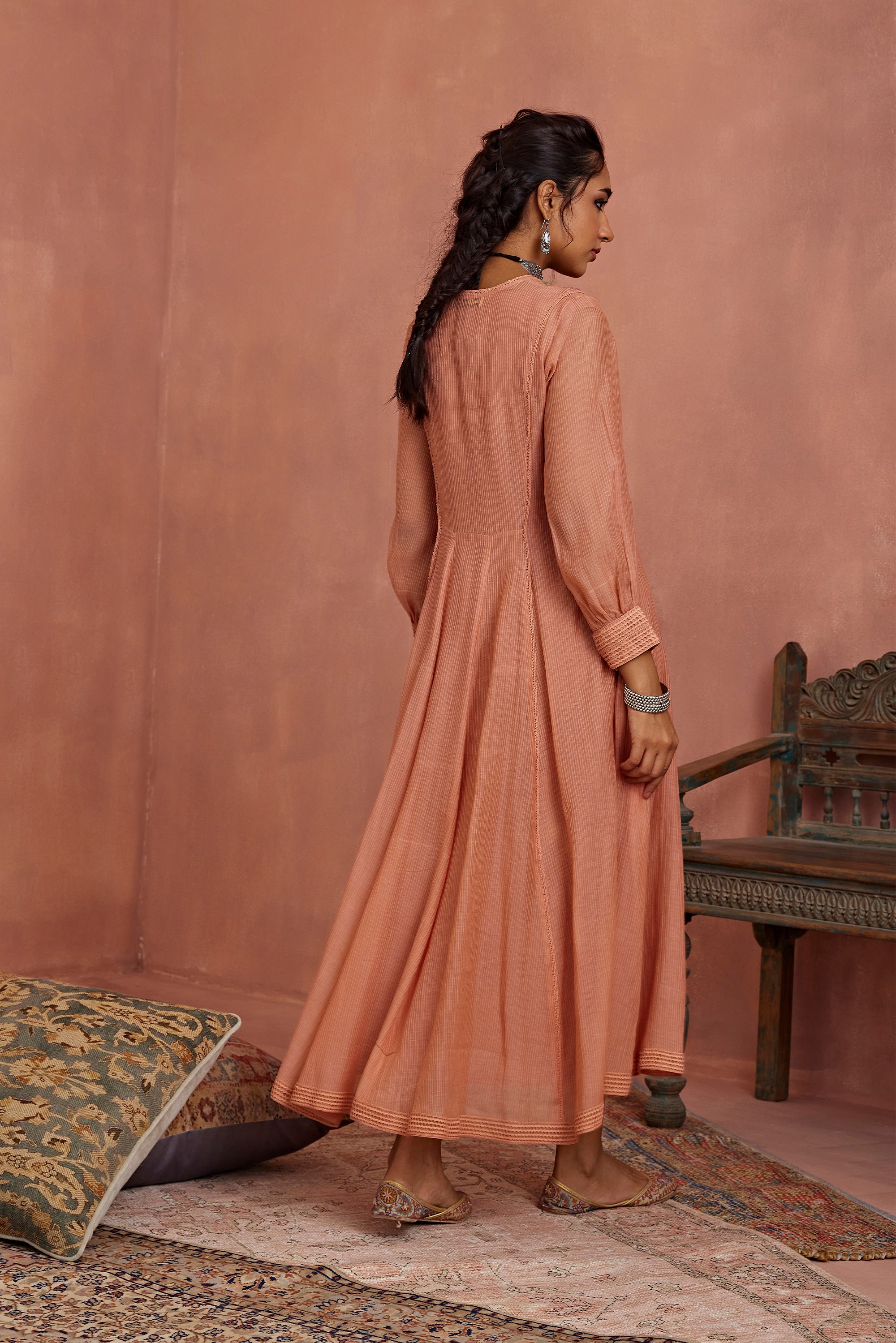 Blush_Multi_Thread_Emroidery_Angrakha_Tunic_Kritika_Dawar