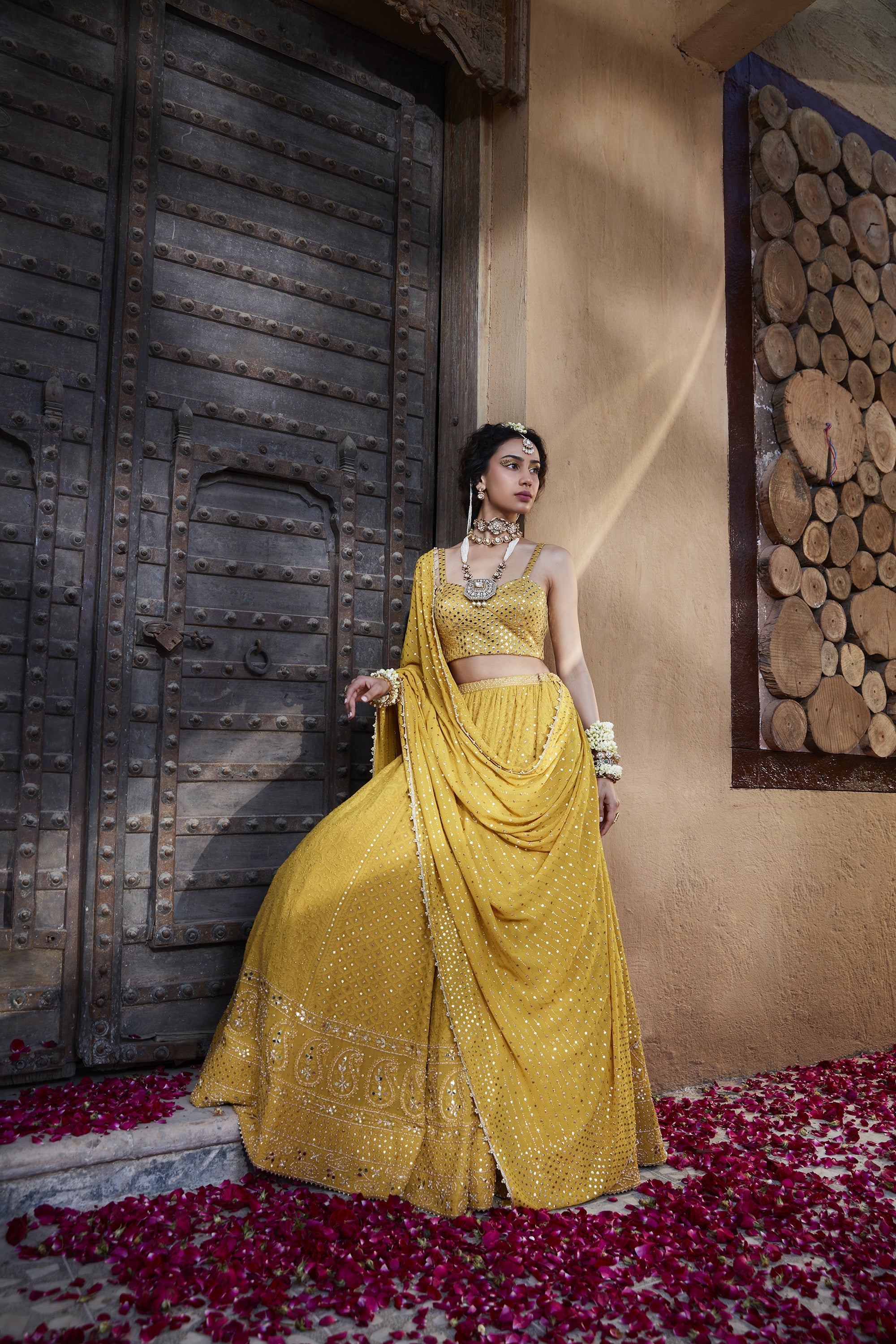 Yellow_Chikankari_Lehenga_Kritika_Dawar