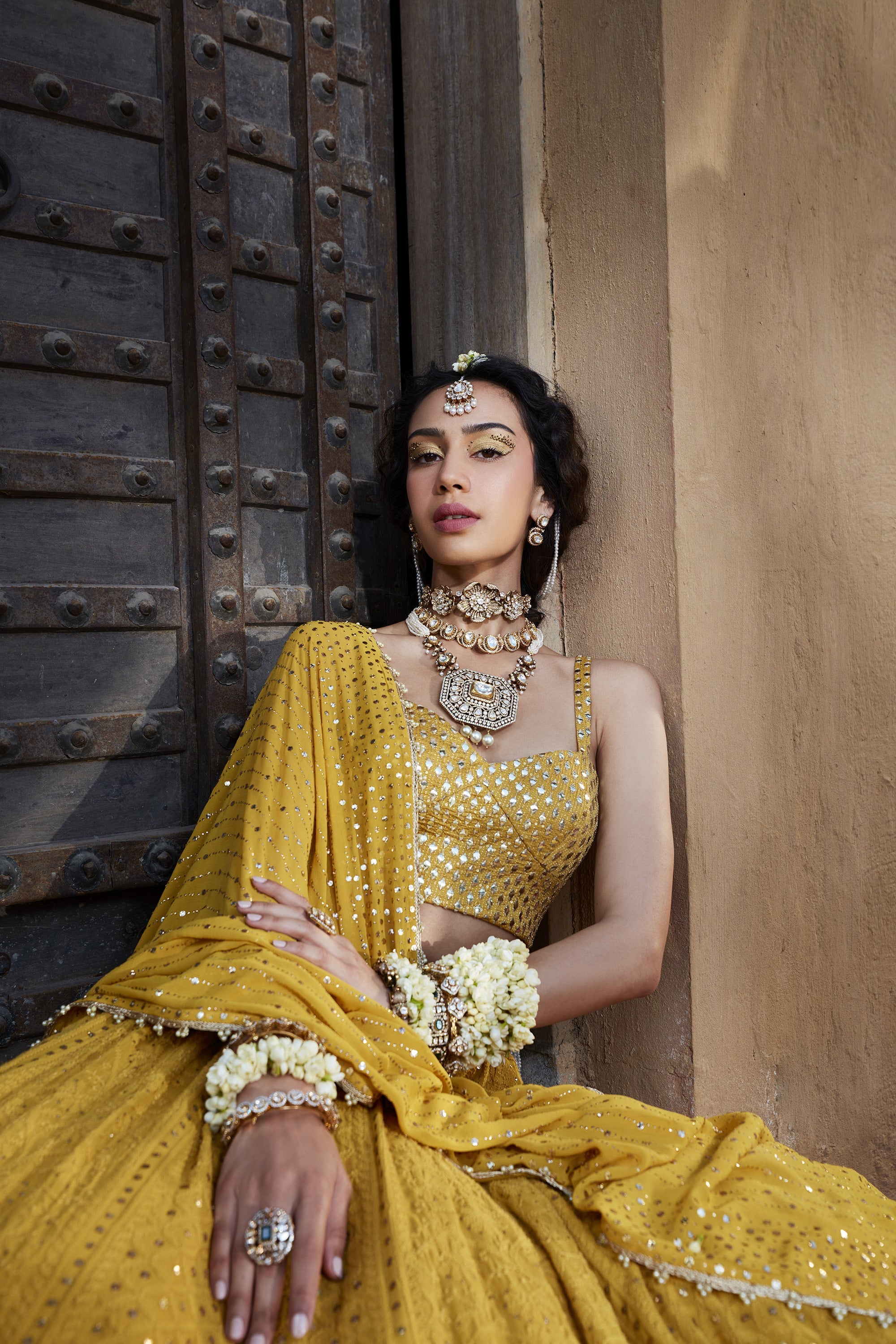 Yellow_Chikankari_Lehenga_Kritika_Dawar