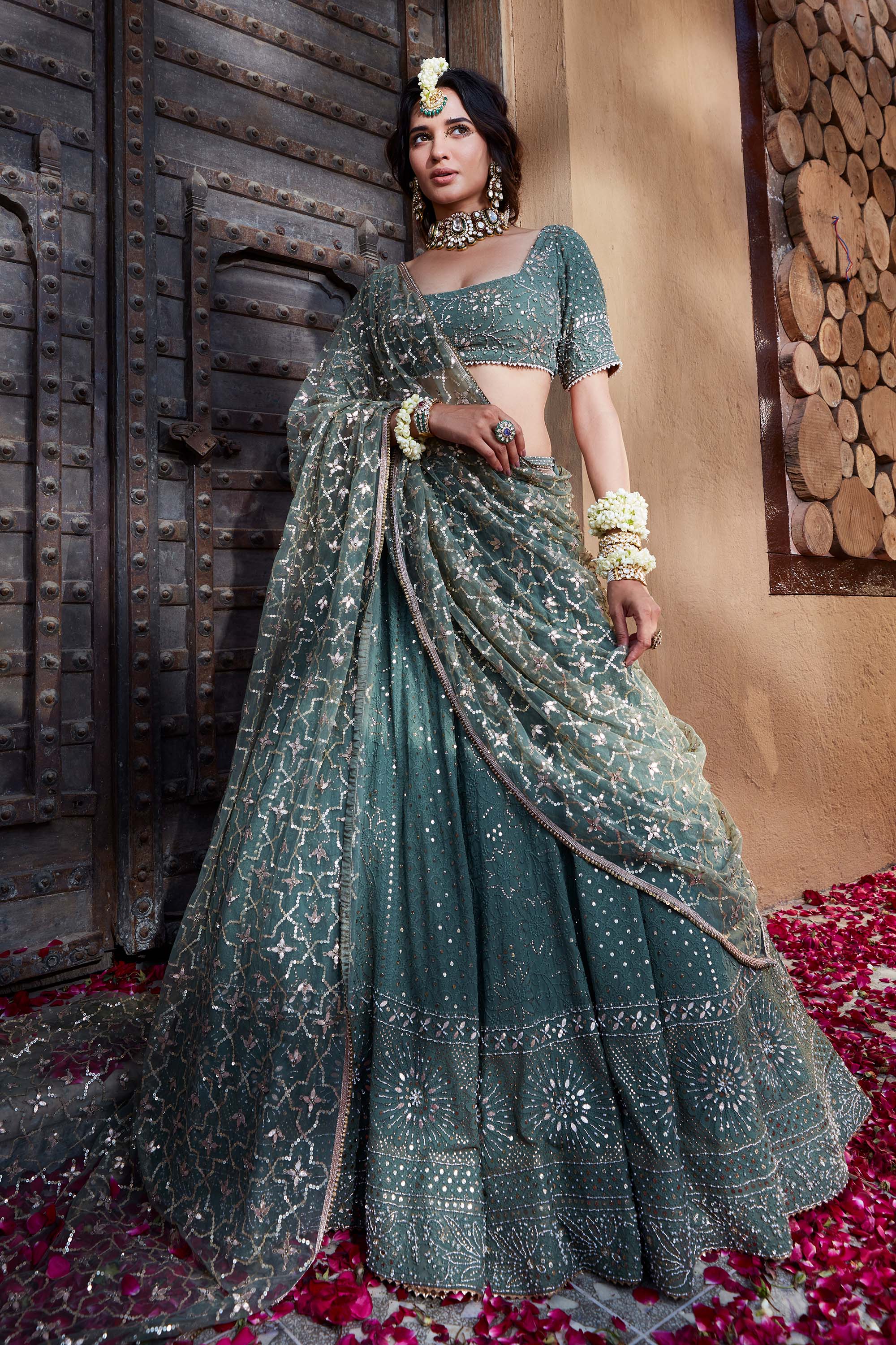 Sage_Green_Chikankari_Lehenga_Kritika_Dawar