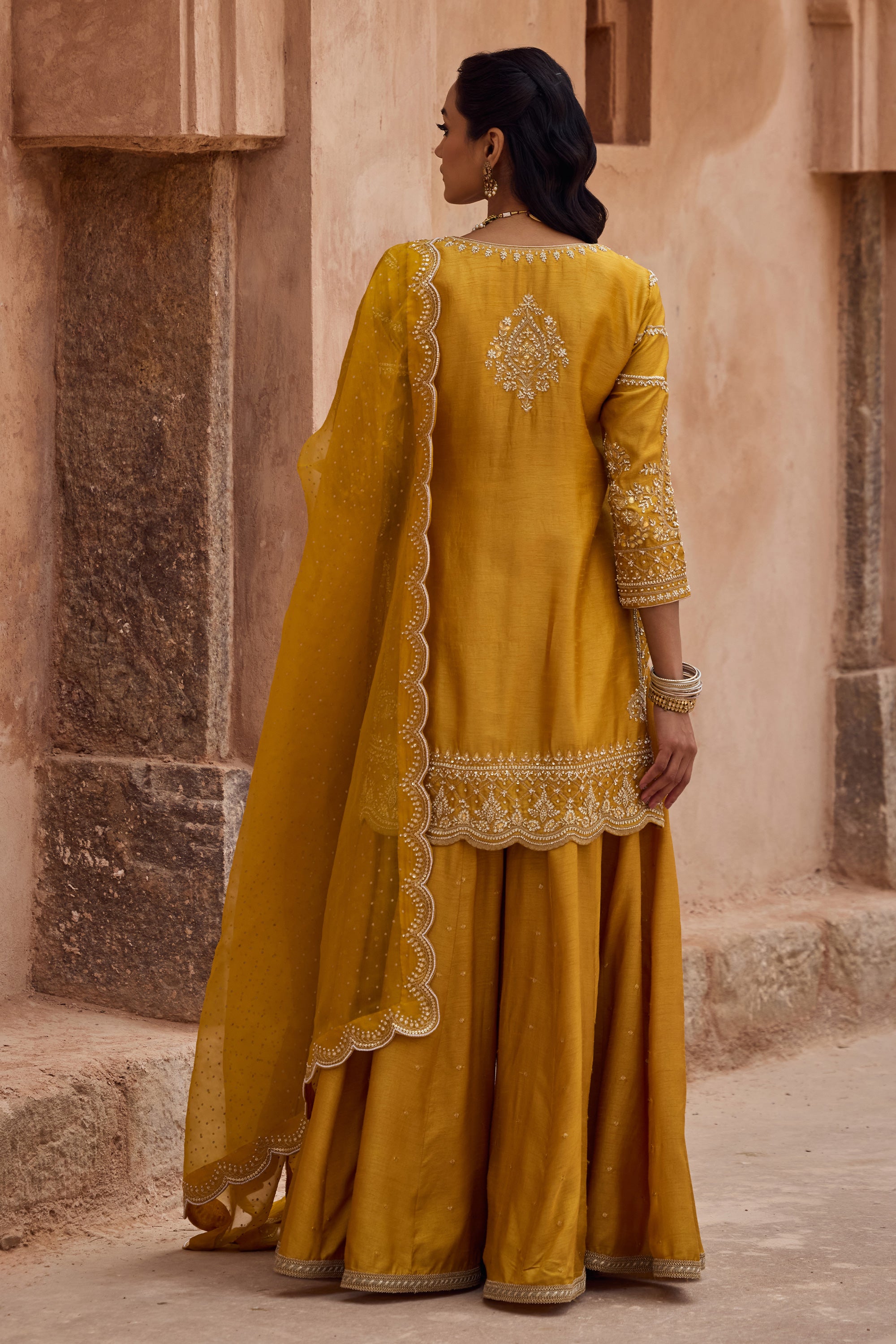 Alaya Sharara Set