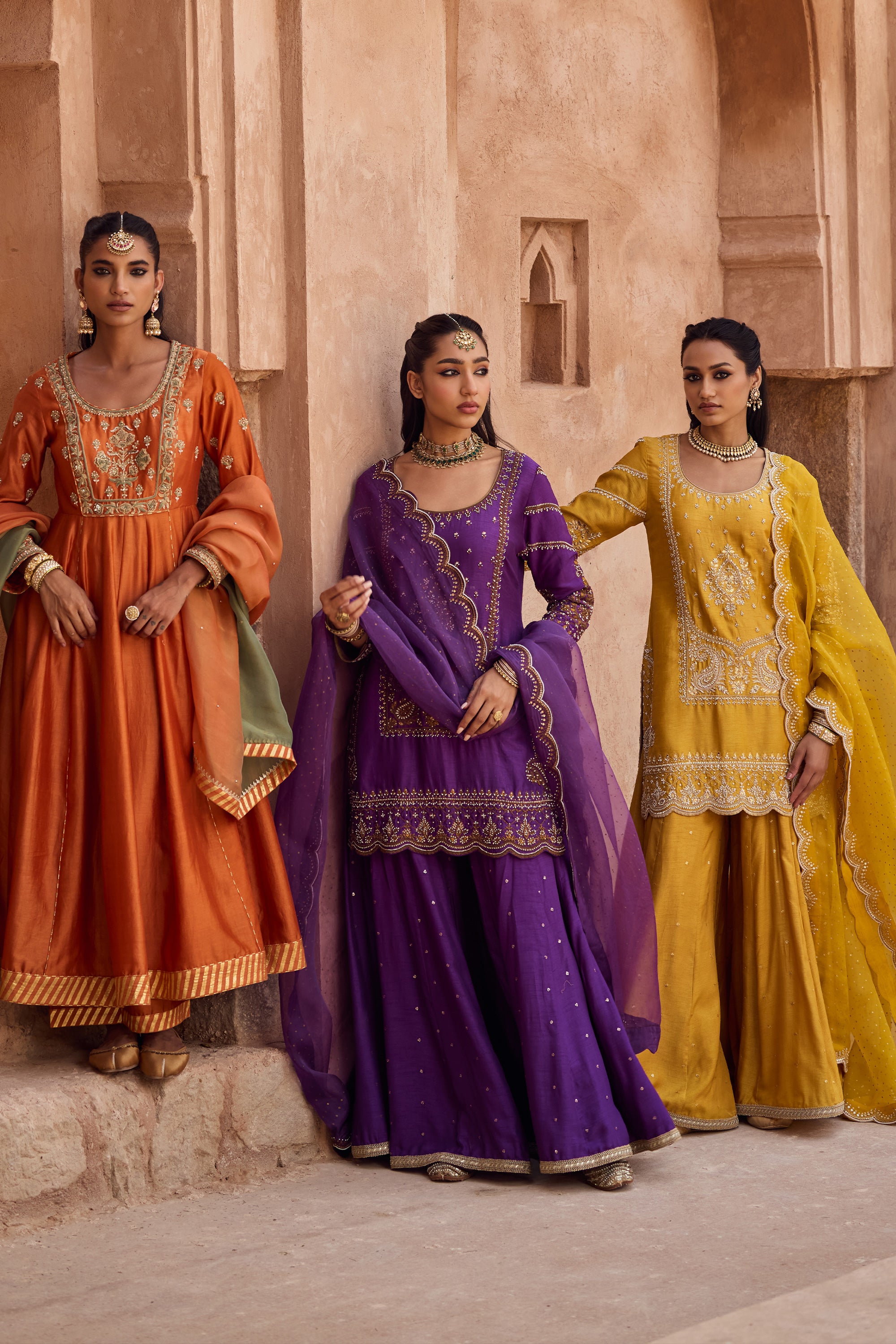 Alaya Sharara Set