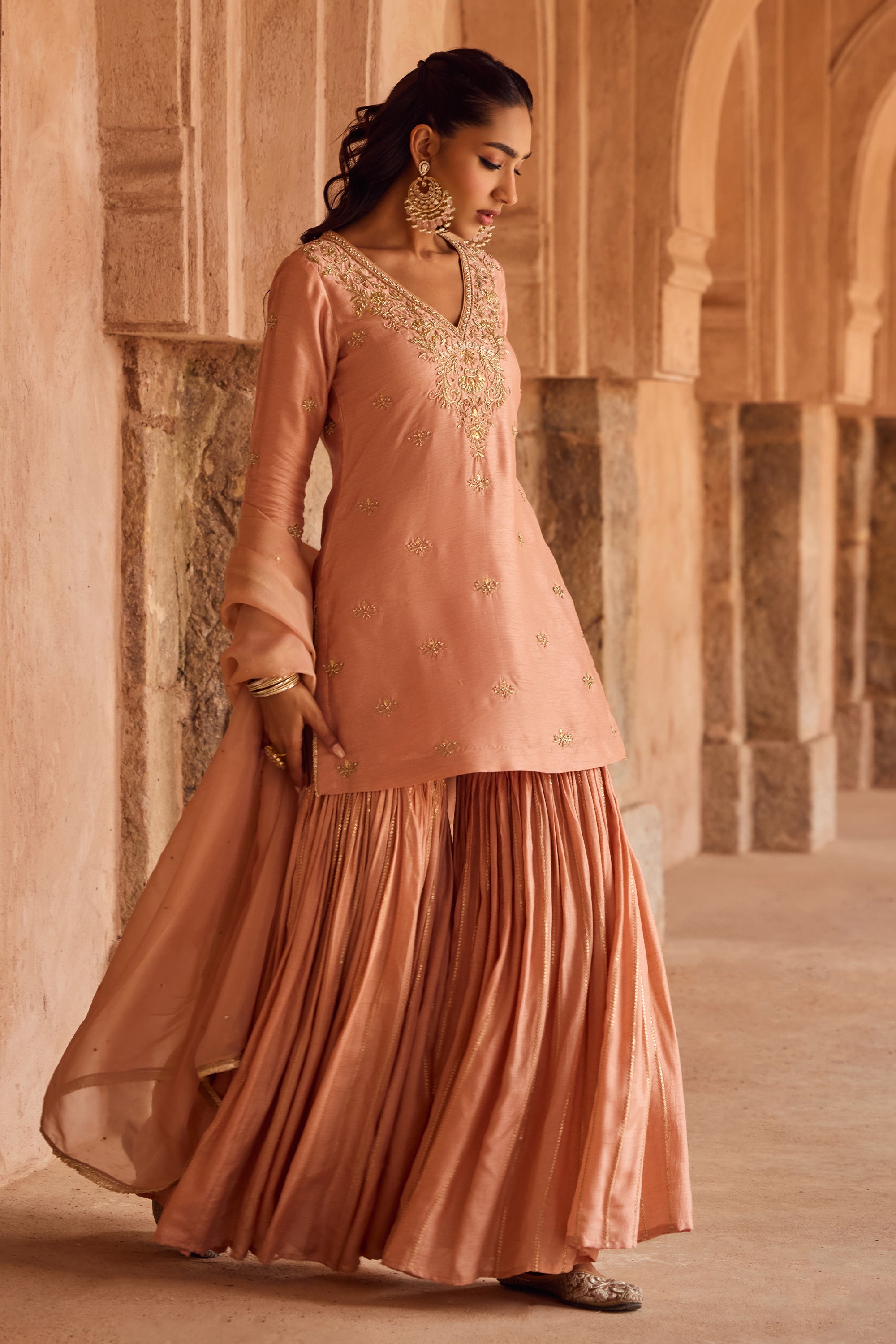 Samaira Gharara Set