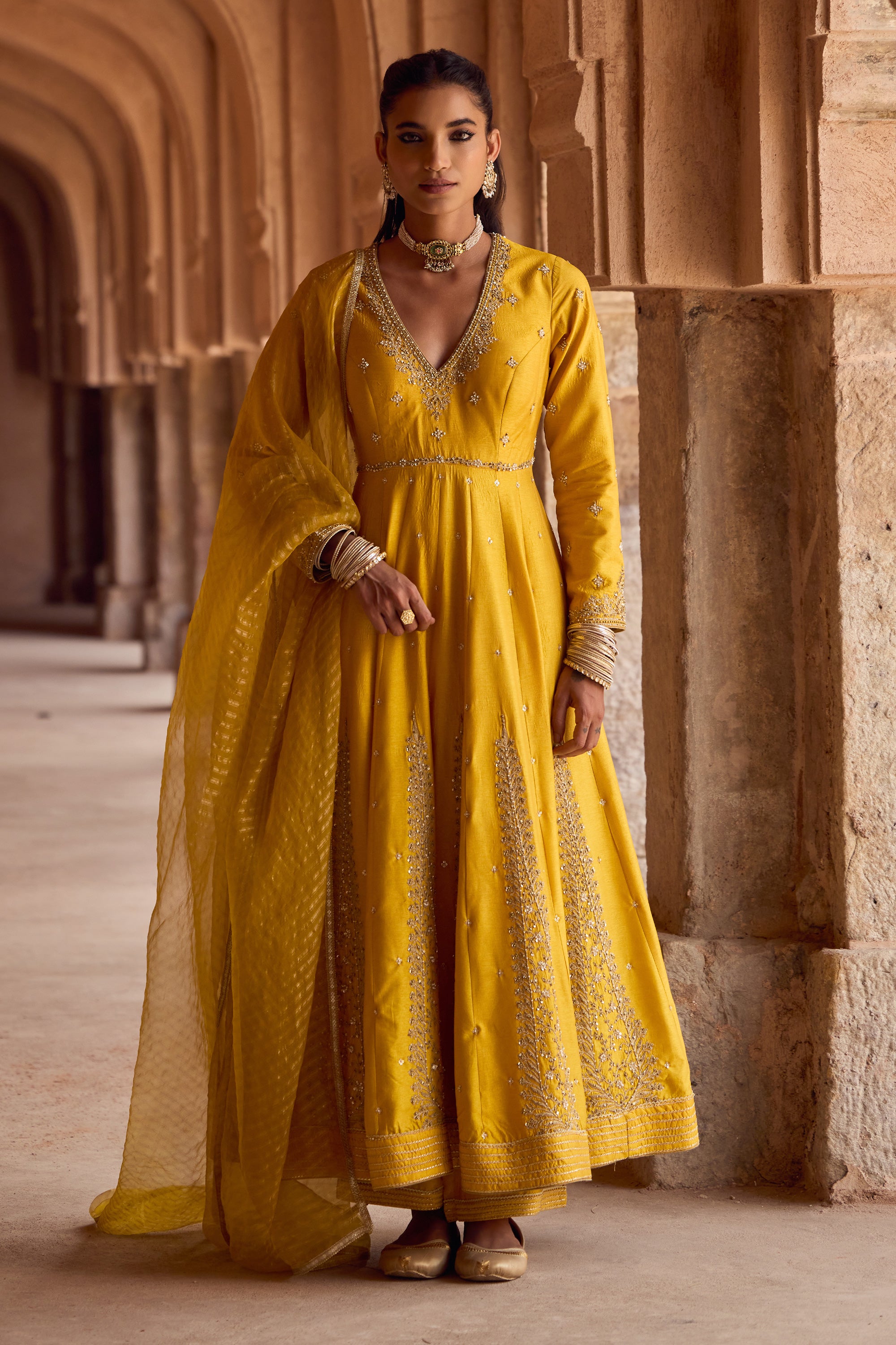 Seher Anarkali Set