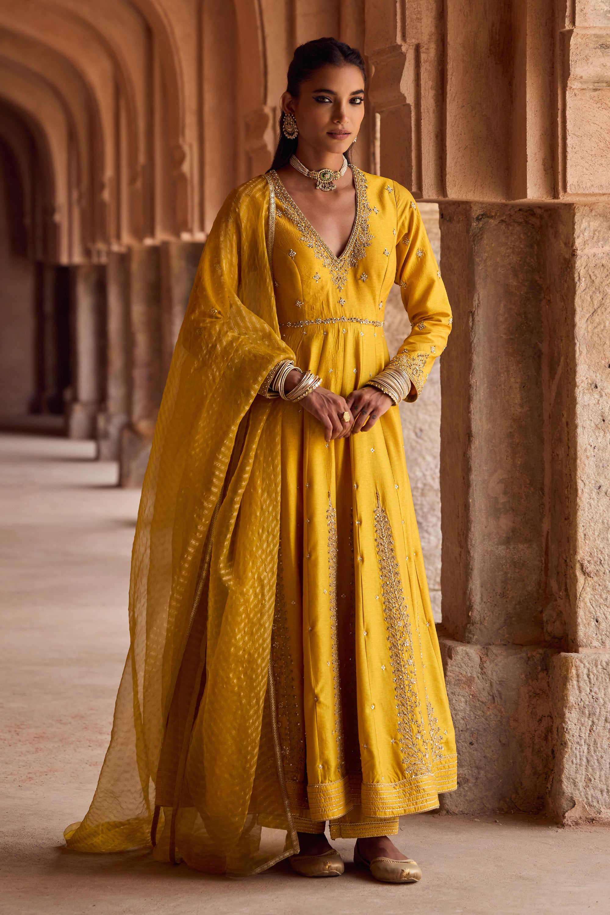 Seher Anarkali Set