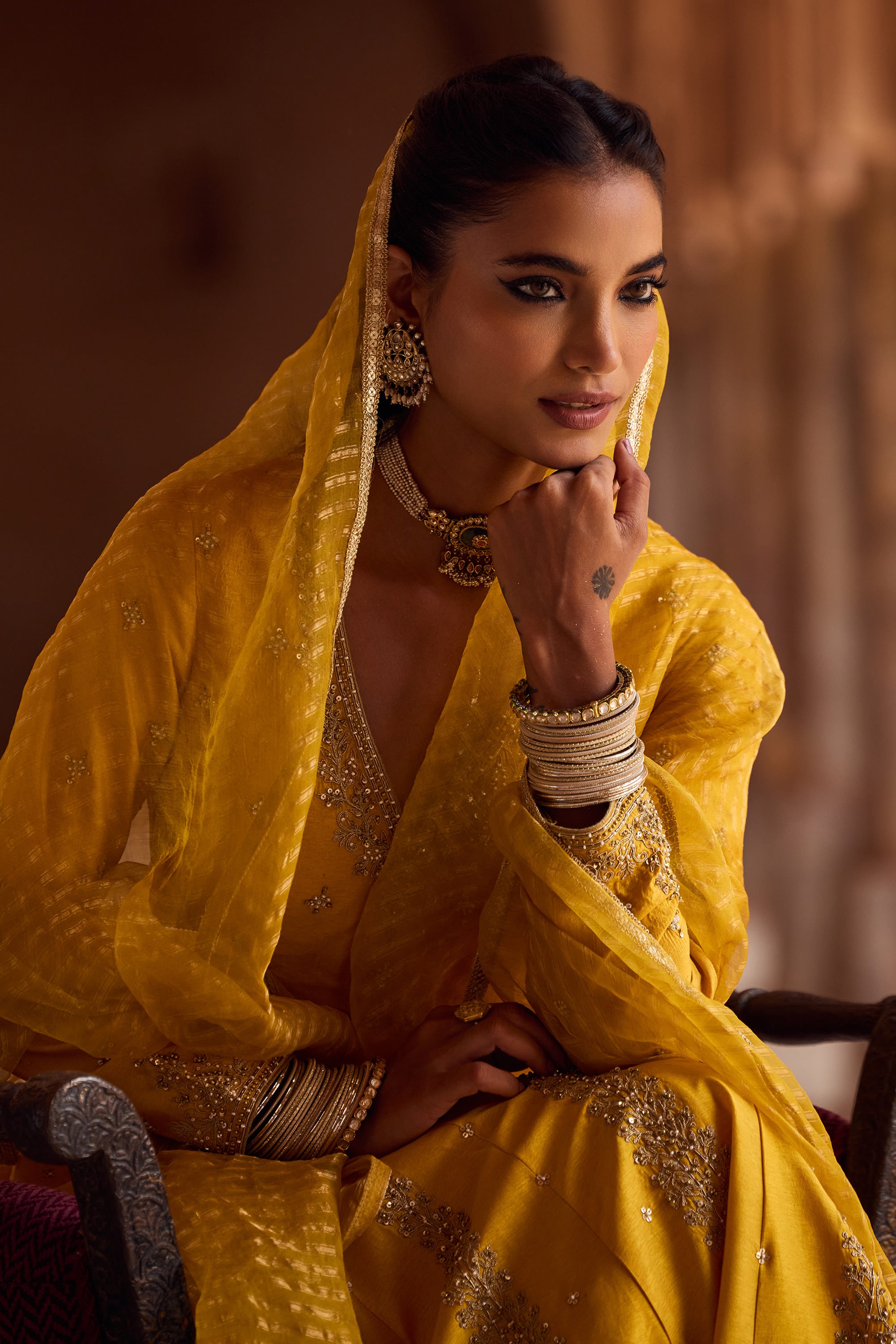 Seher Anarkali Set