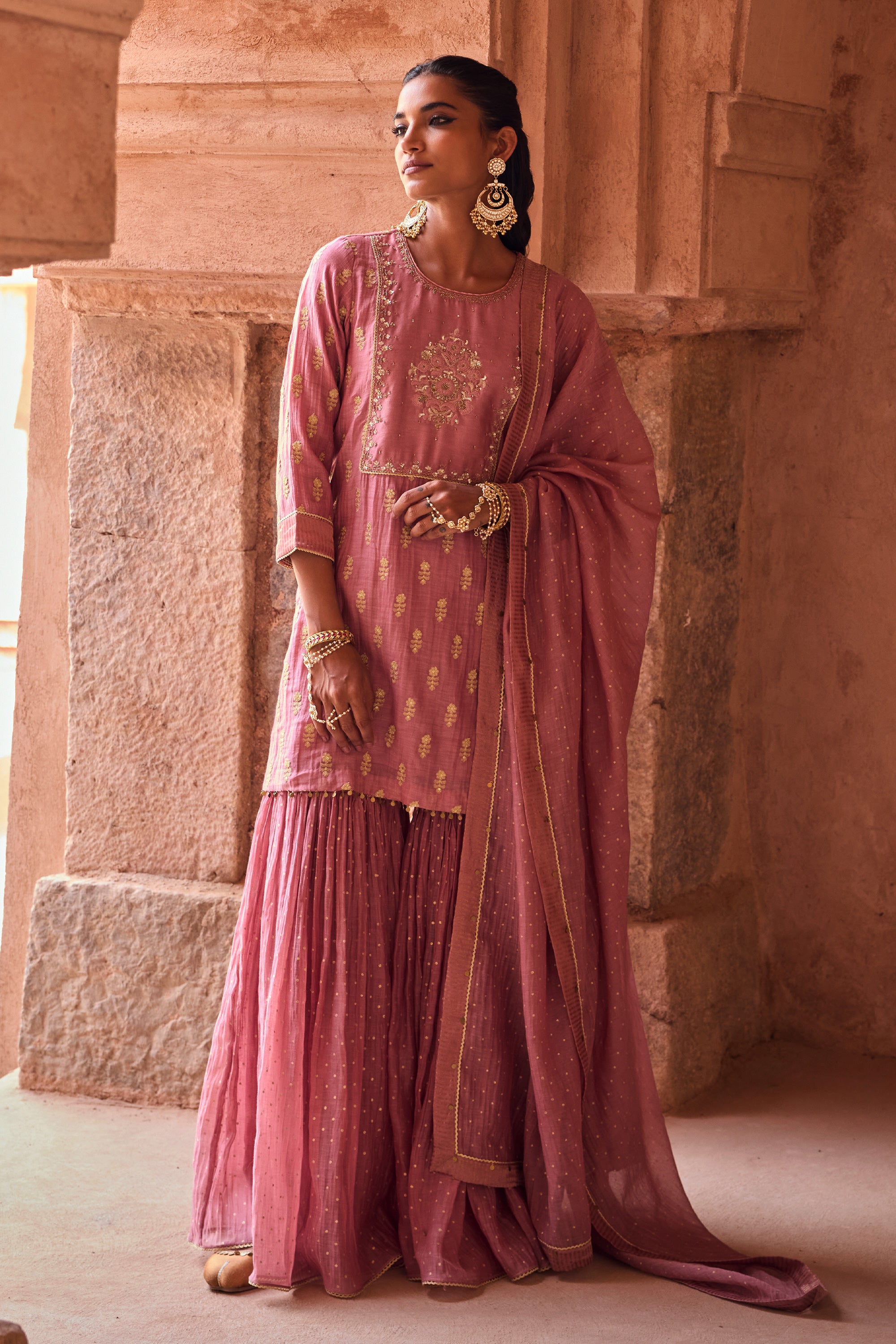 Nargis Gharara Set