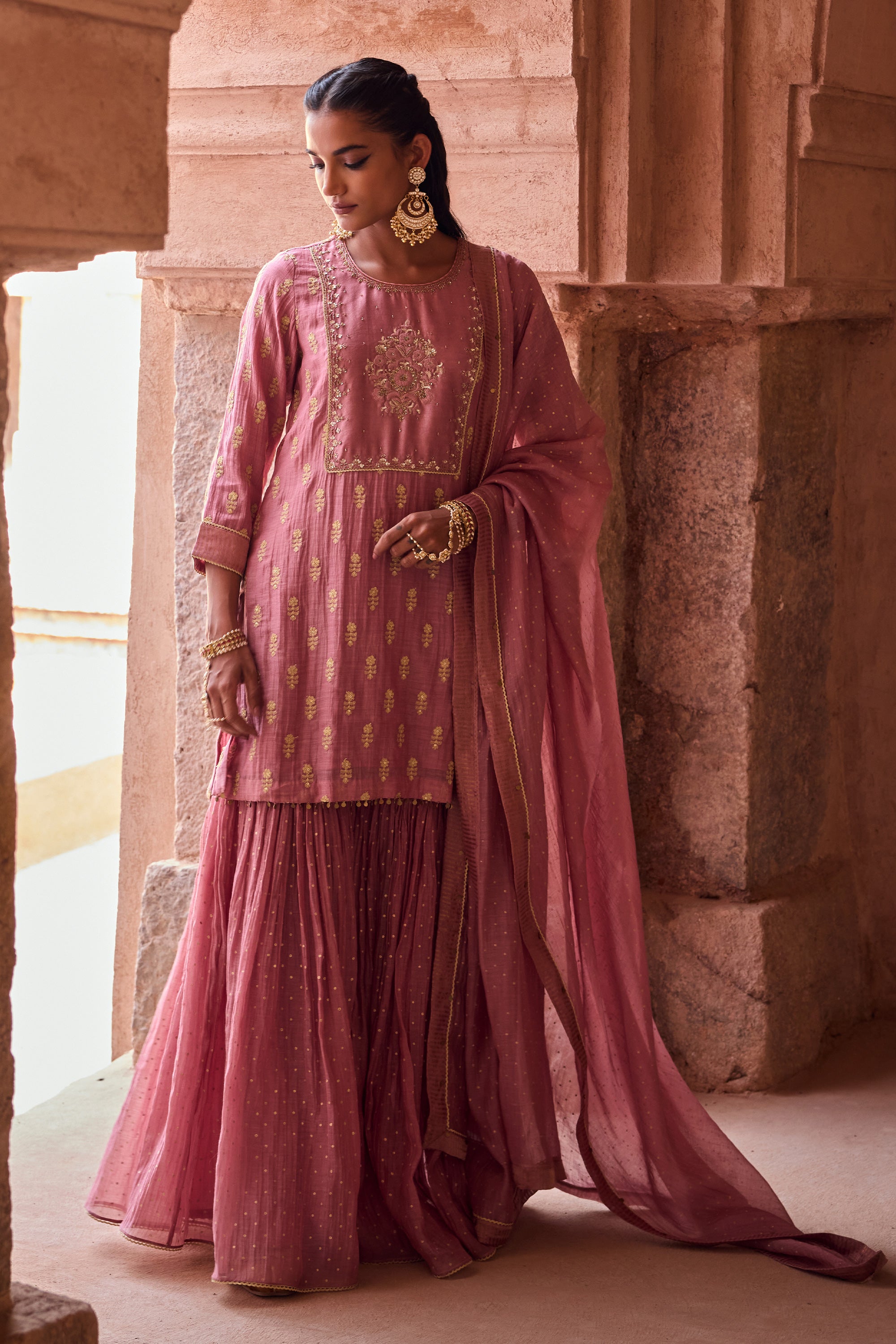 Nargis Gharara Set