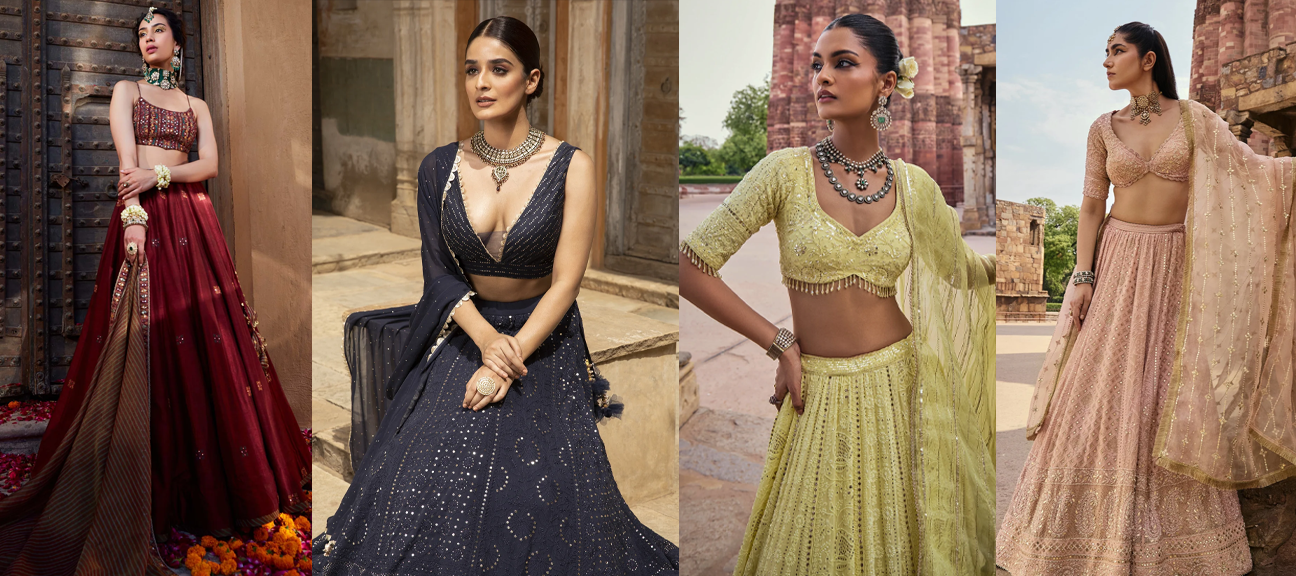 5 Must-Have Designer Lehenga for Wedding Party