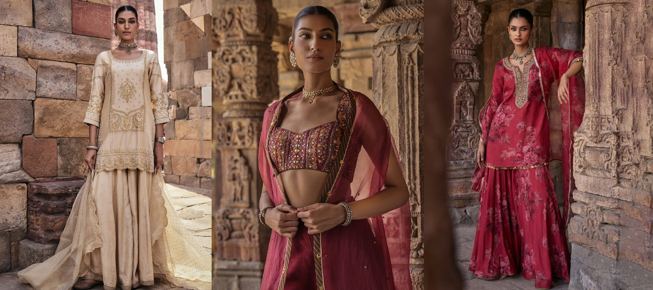 5 Stunning Sharara Suits That Will Make You Shine at Weddings