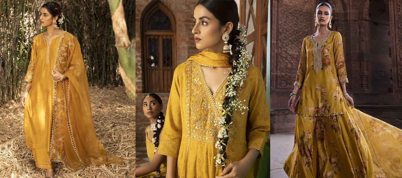 Traditional Basant Panchami Dresses with a Contemporary Twist