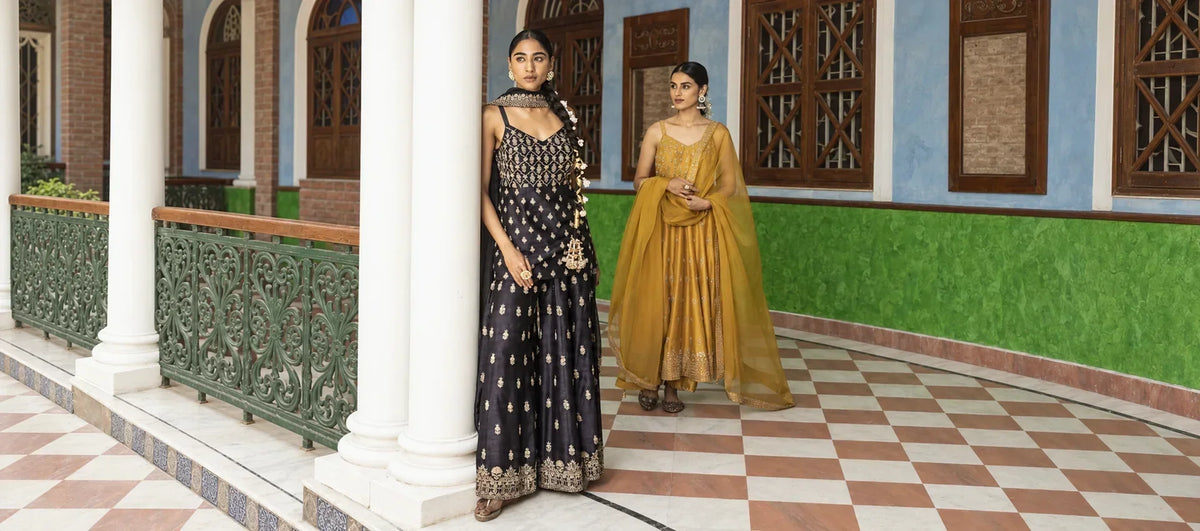Best Designer Gharara Brand in India: Handcrafted Techniques Explained
