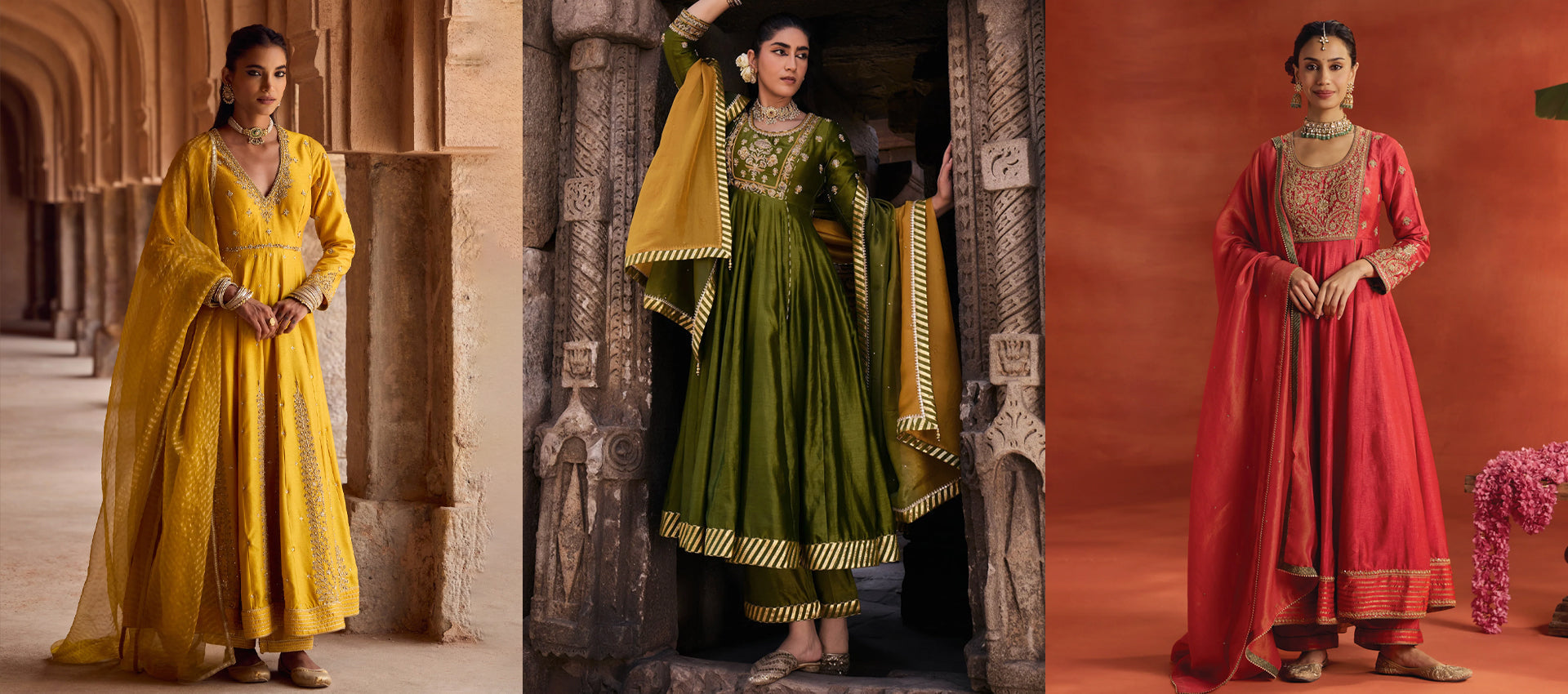 How to Style an Anarkali for Every Wedding Function: Mehendi to Reception