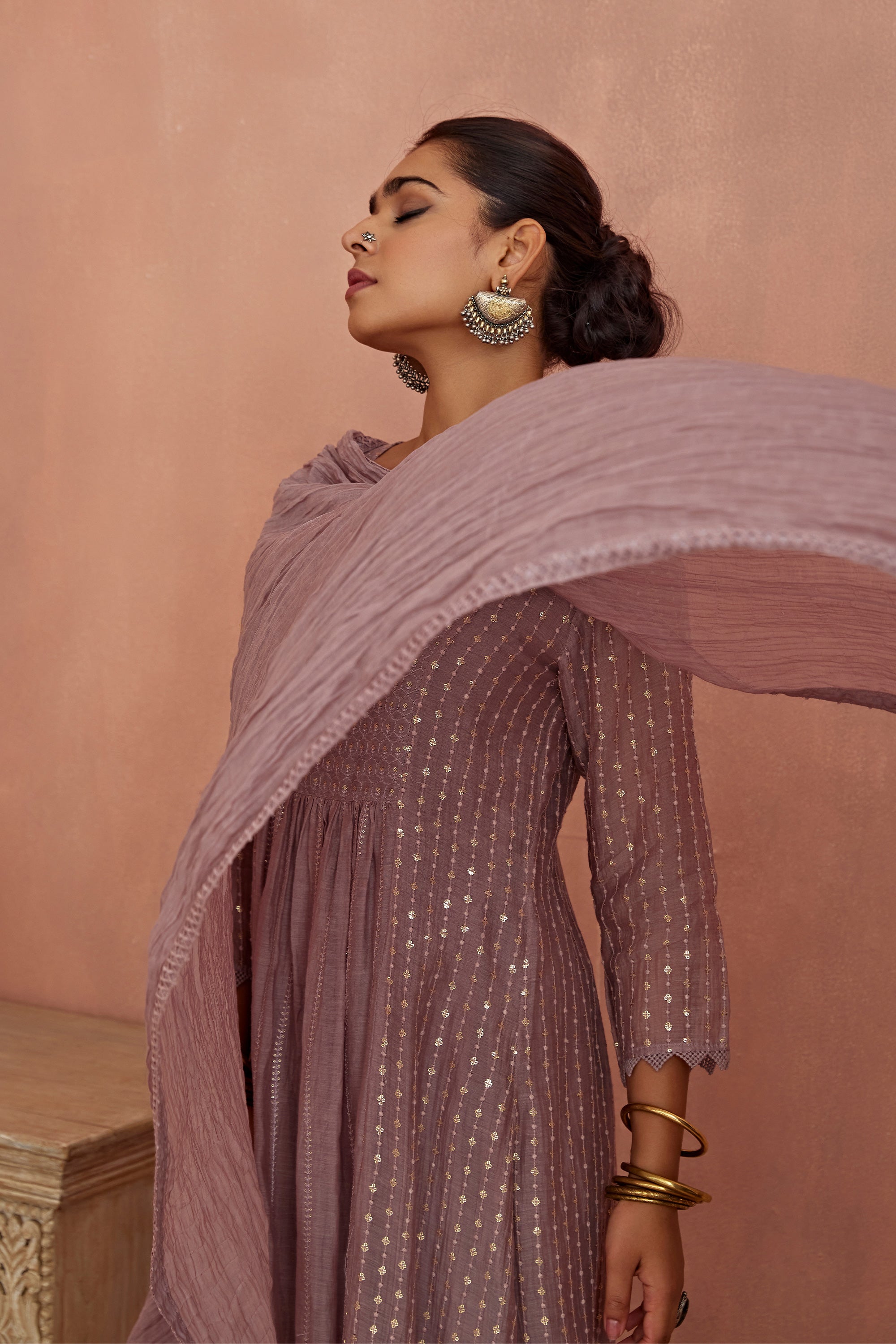 Mauve_A-Line_Kurta_Set_Kritika_Dawar