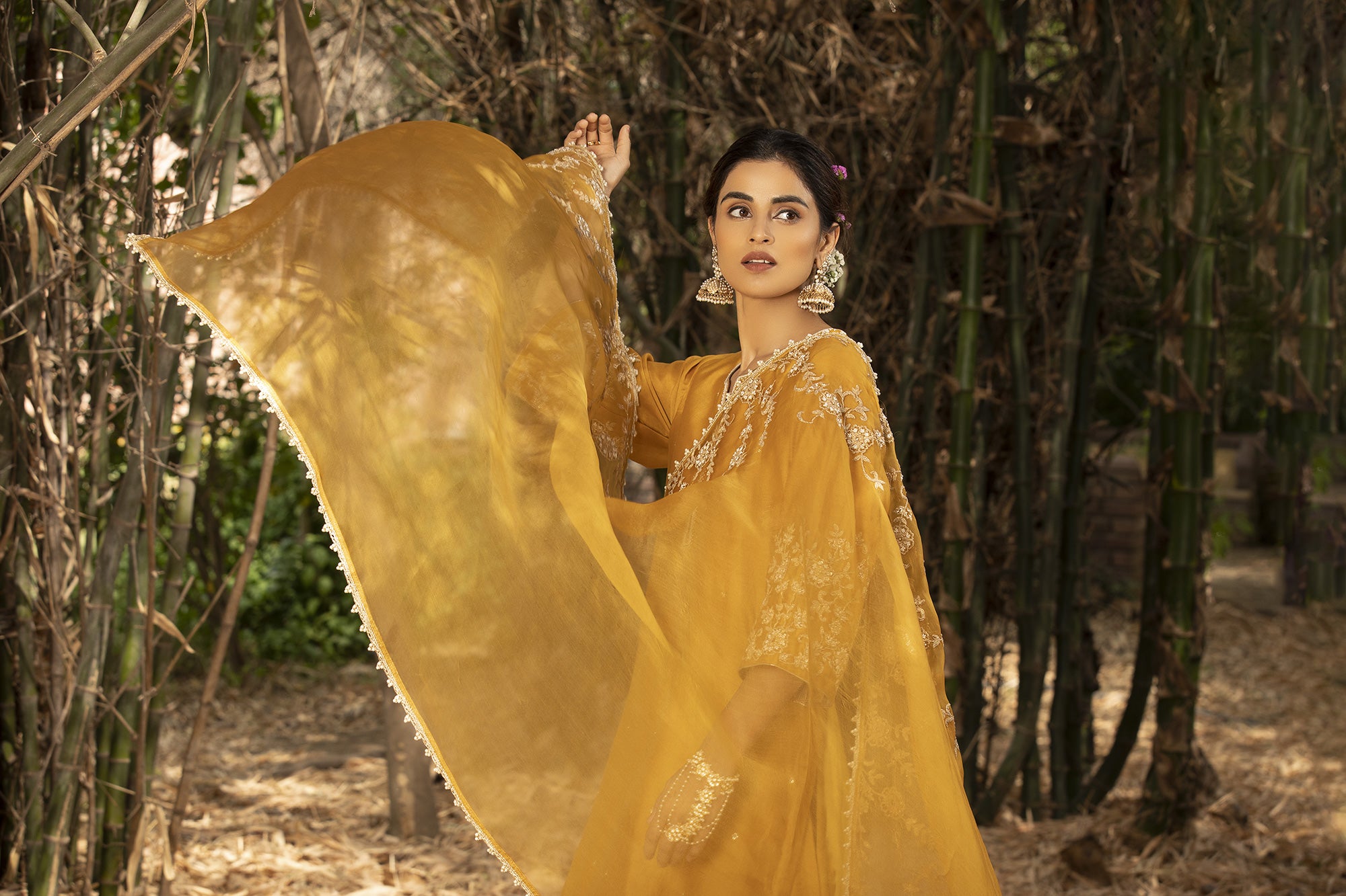 Yellow_Dori_Embroidered_Kurta_Set_Kritika_Dawar