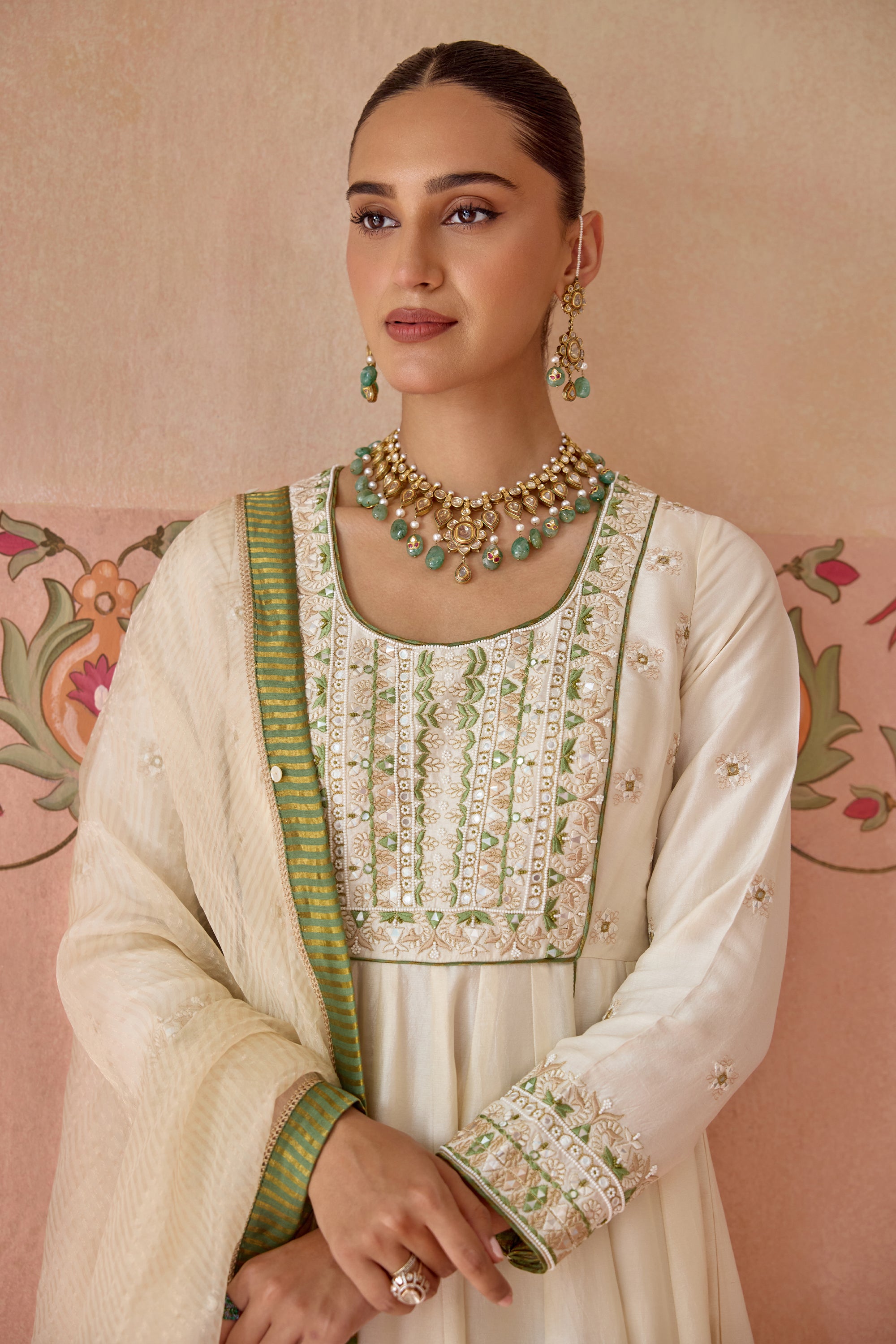 Zaha Anarkali Set - G