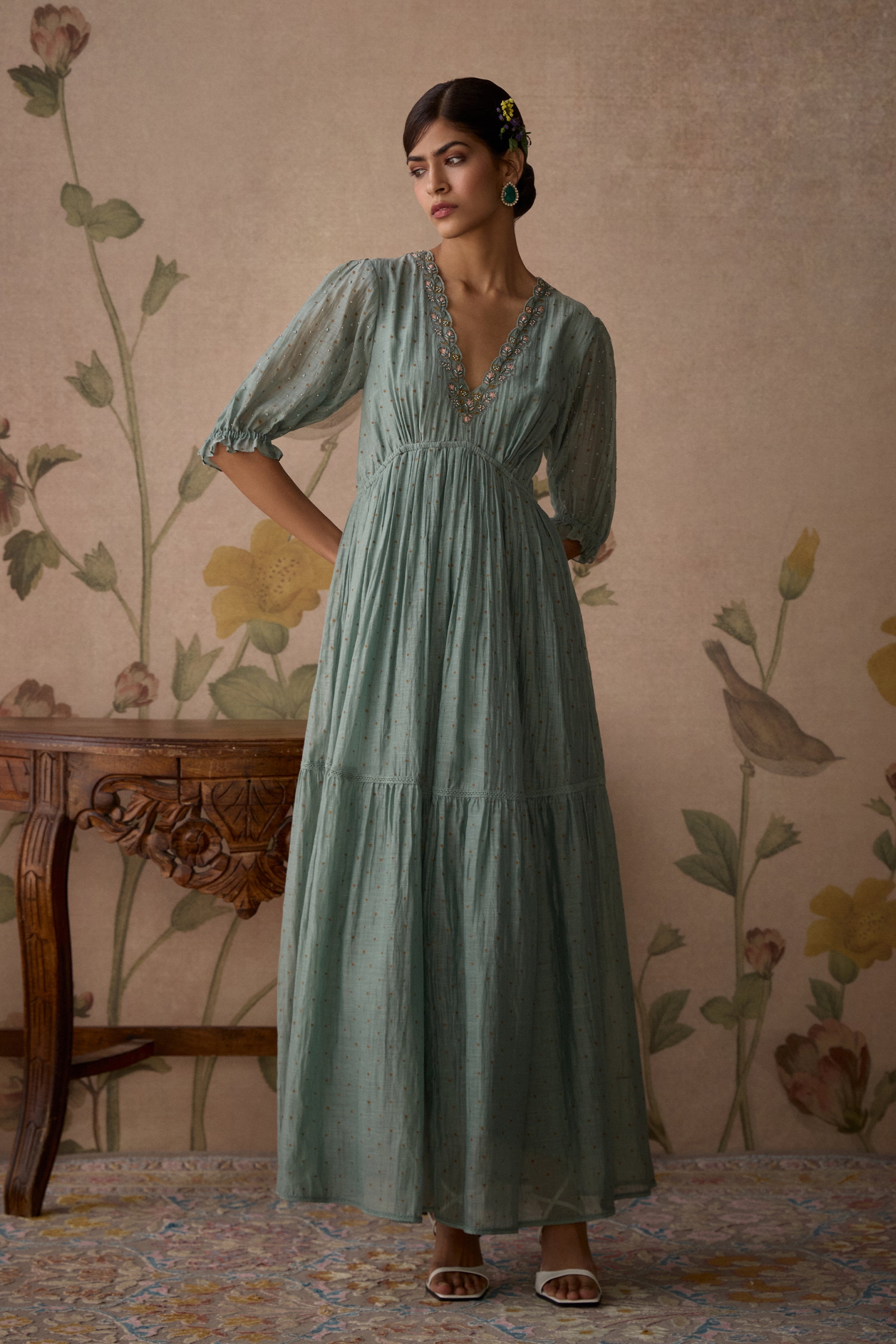 Firozi_Floral_Maxi_Dress_Kritika_Dawar
