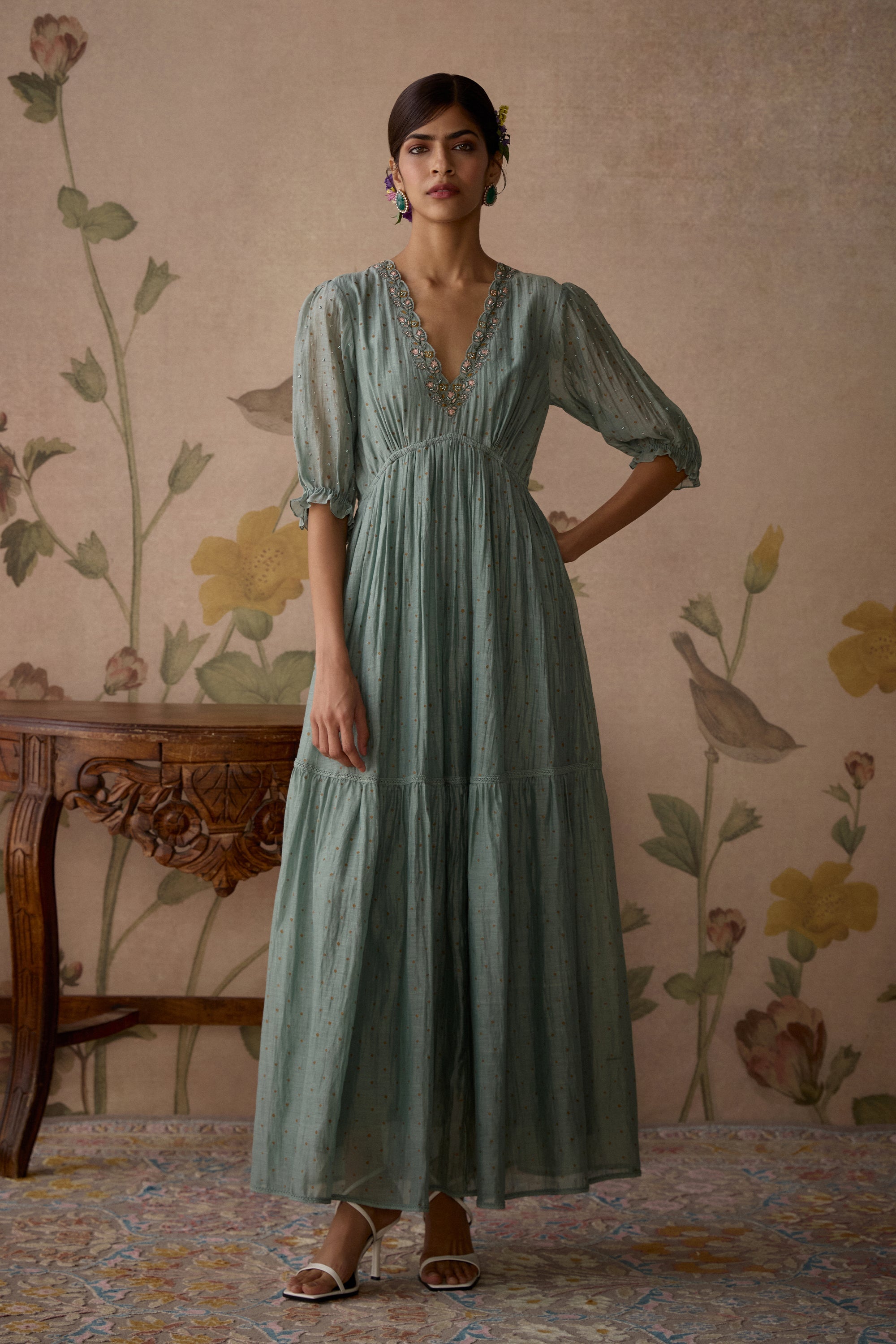 Firozi_Floral_Maxi_Dress_Kritika_Dawar