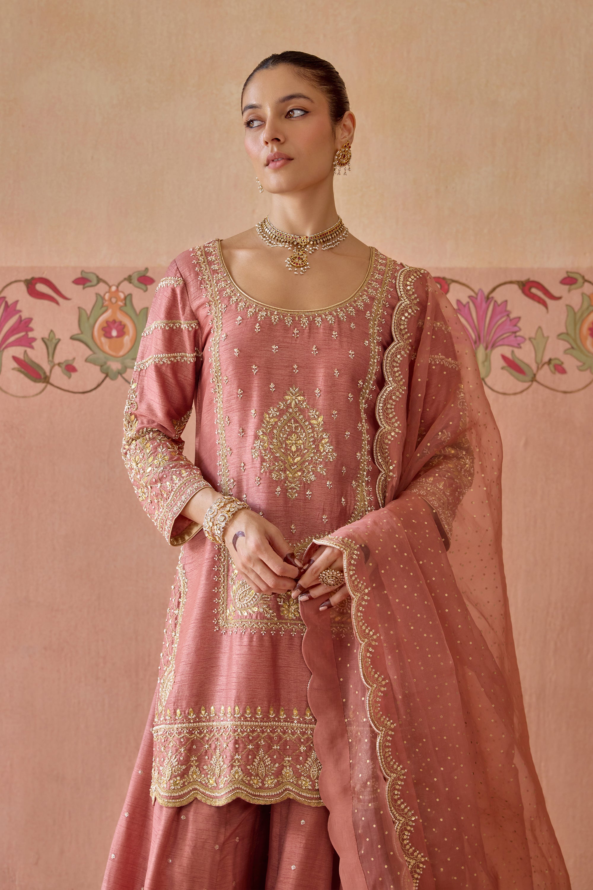 Alaya Sharara Set - E