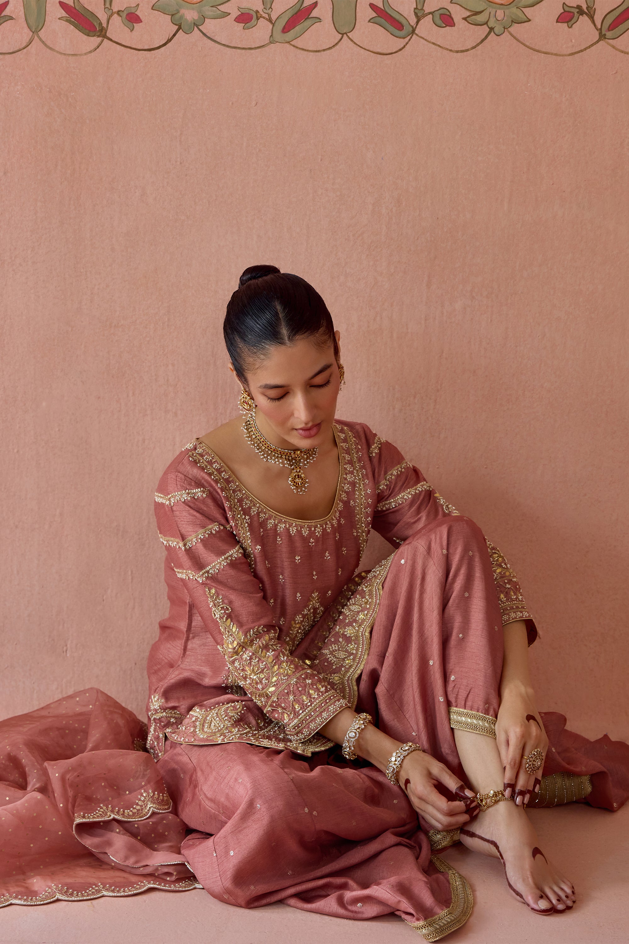 Alaya Sharara Set - G