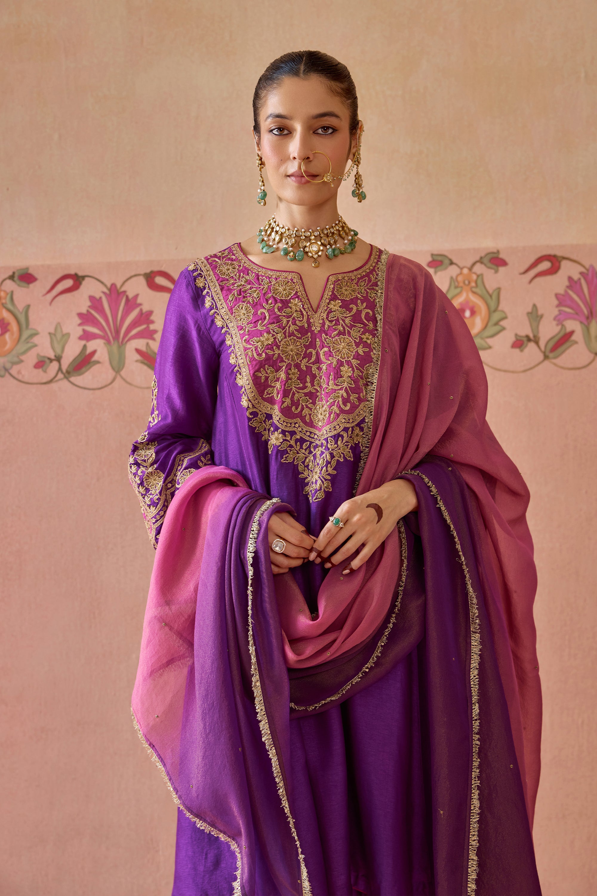 Aafreen Choga Set - F