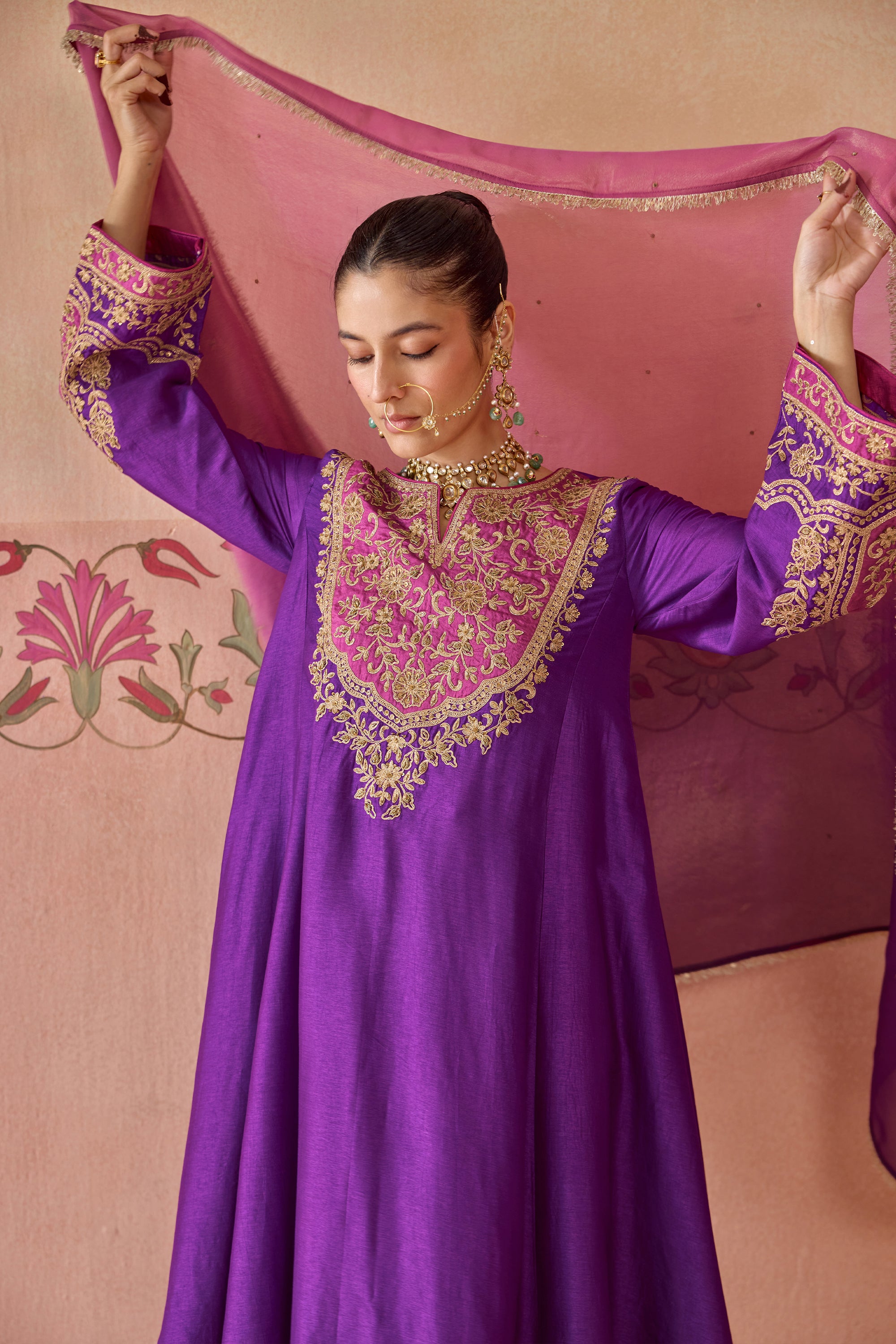 Aafreen Choga Set - H