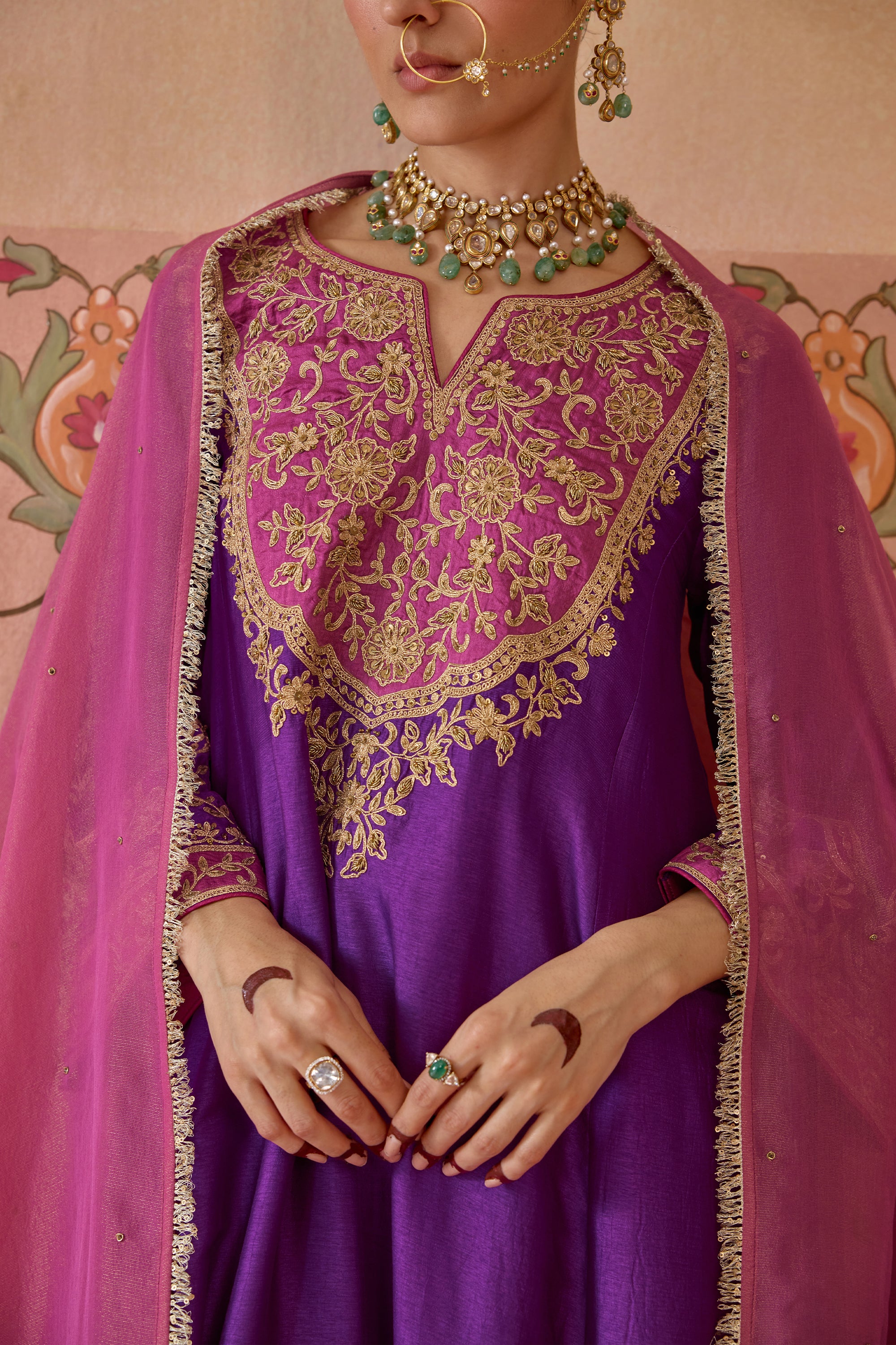Aafreen Choga Set - J