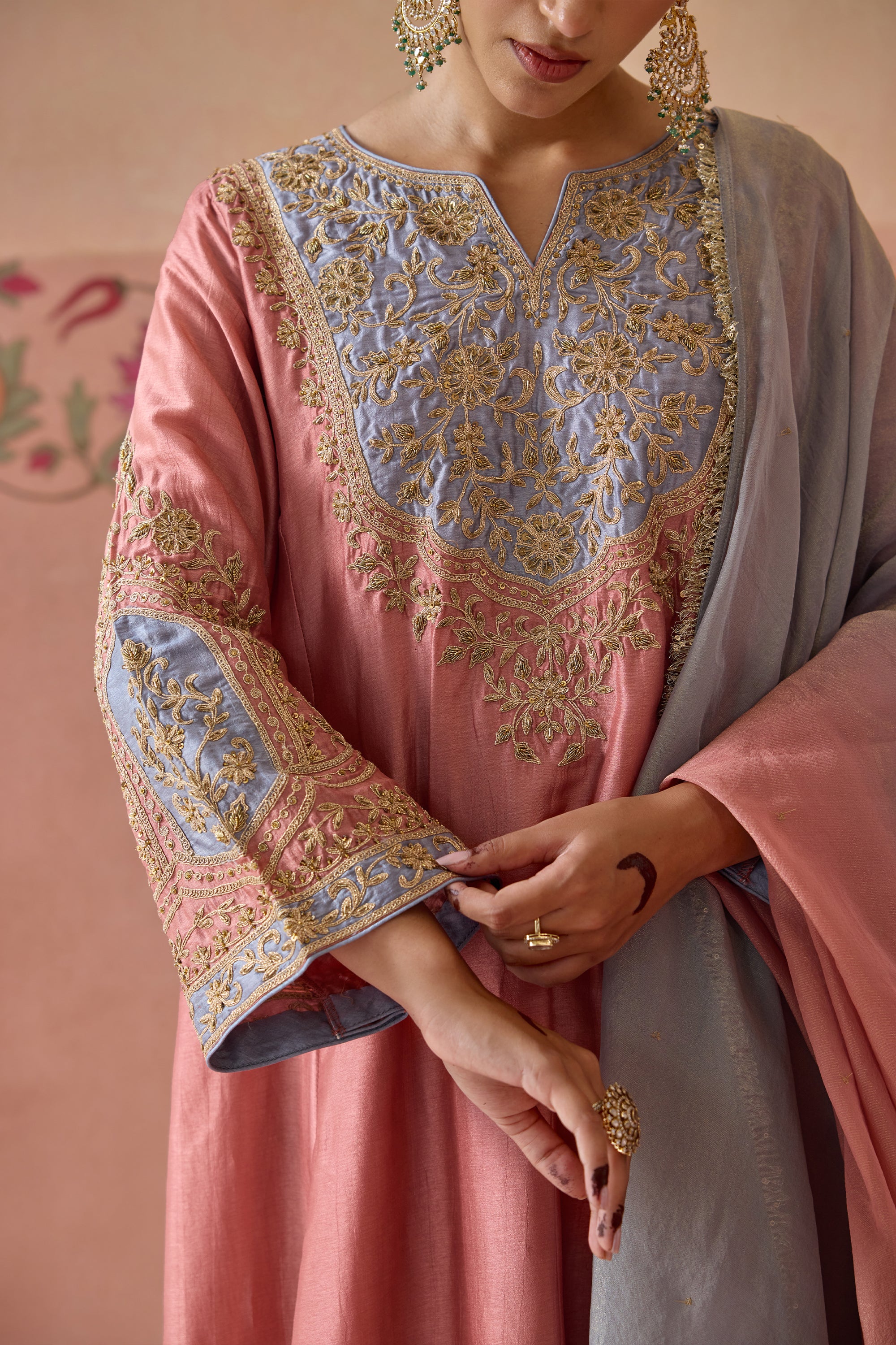 Aafreen Choga Set - E