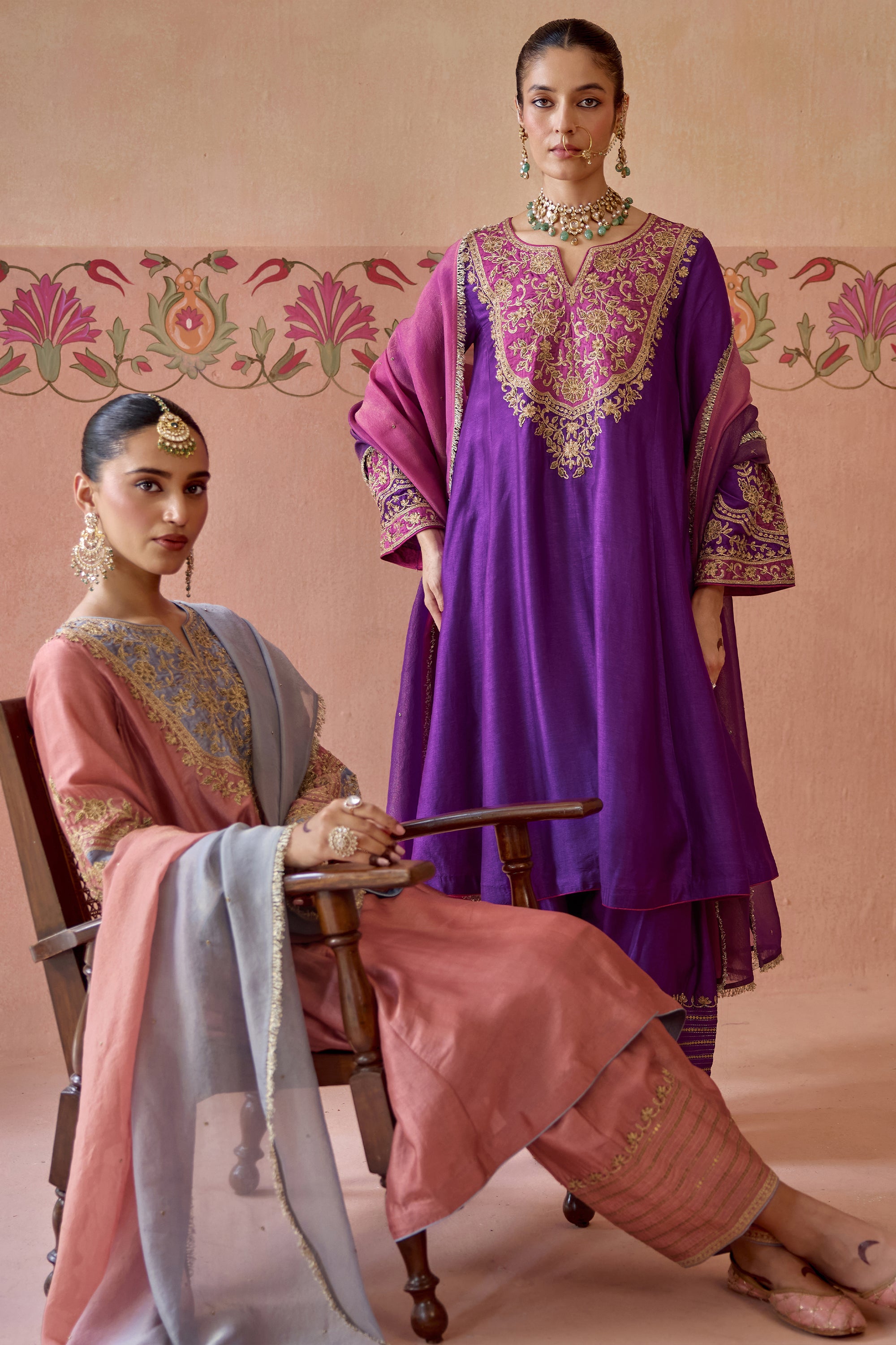 Aafreen Choga Set - H