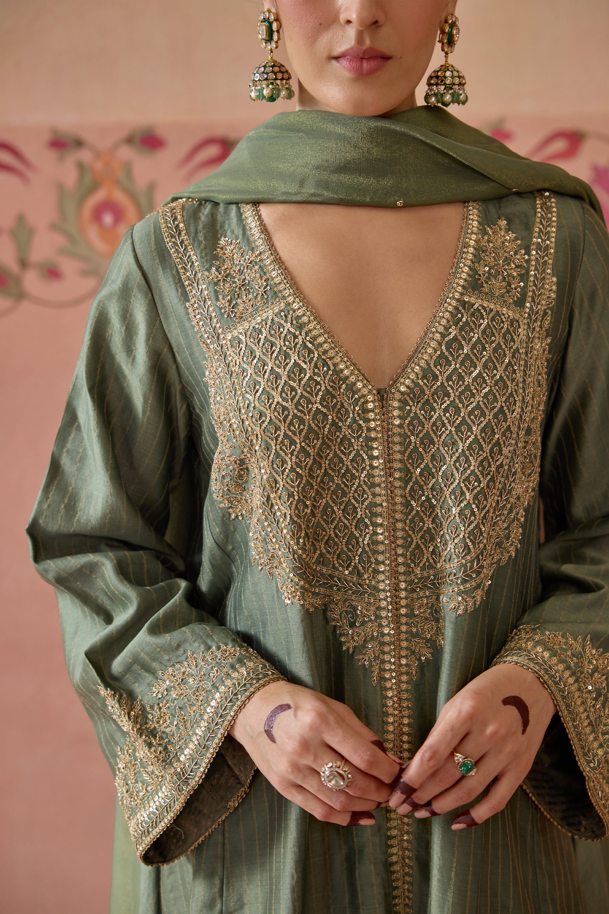 Mehrunisa Kurta Set - E