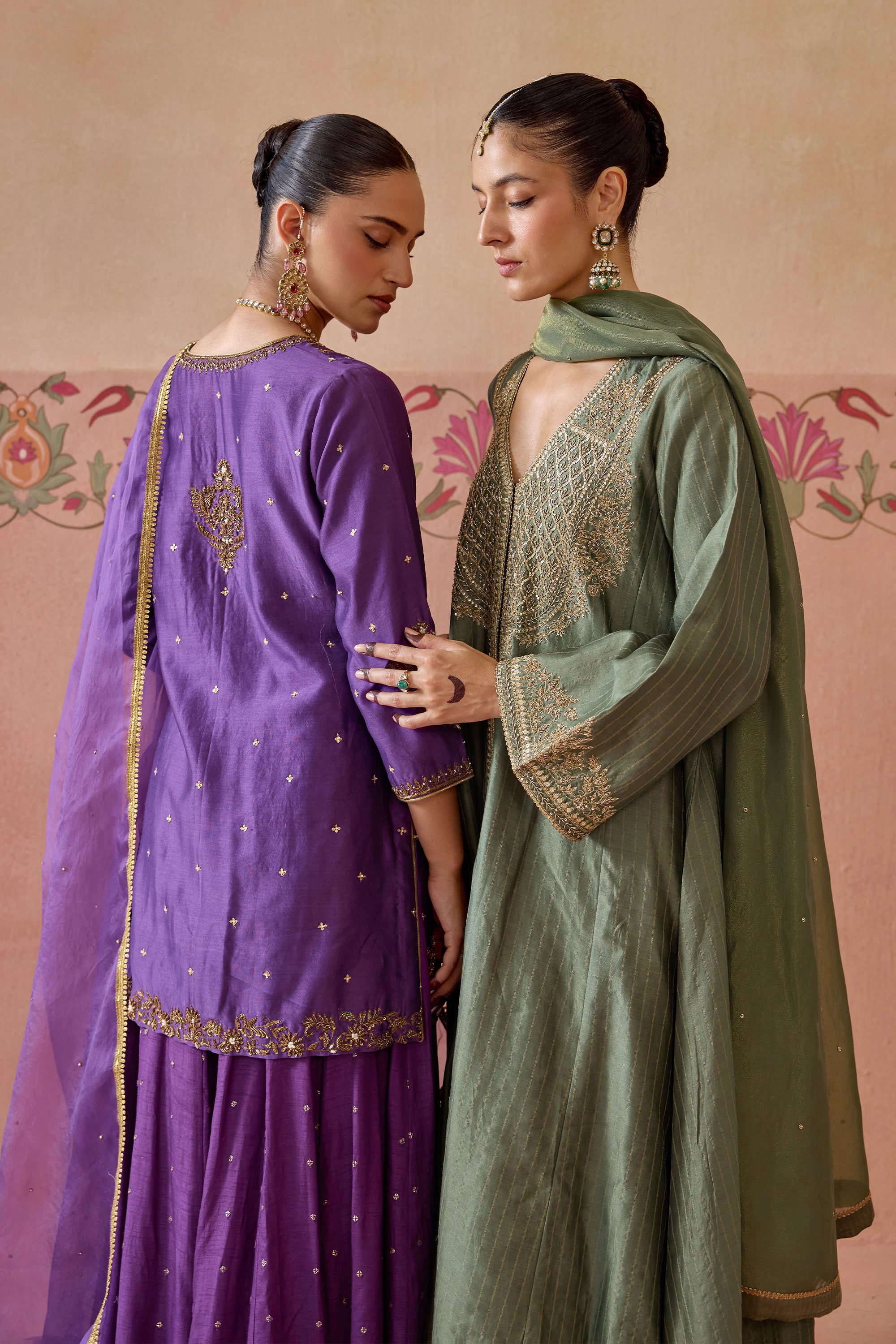 Mehrunisa Kurta Set - H