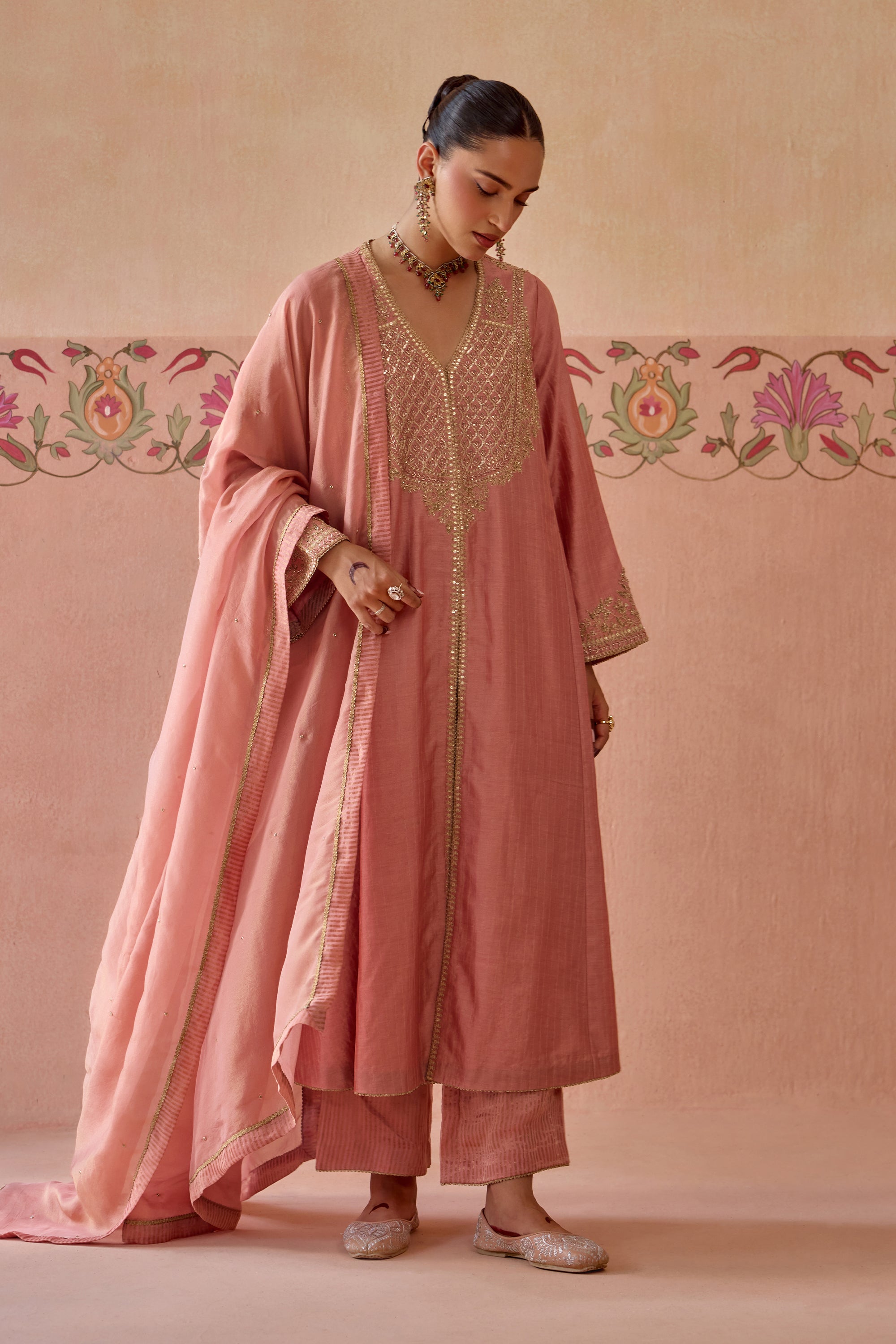 Mehrunisa Kurta Set - F