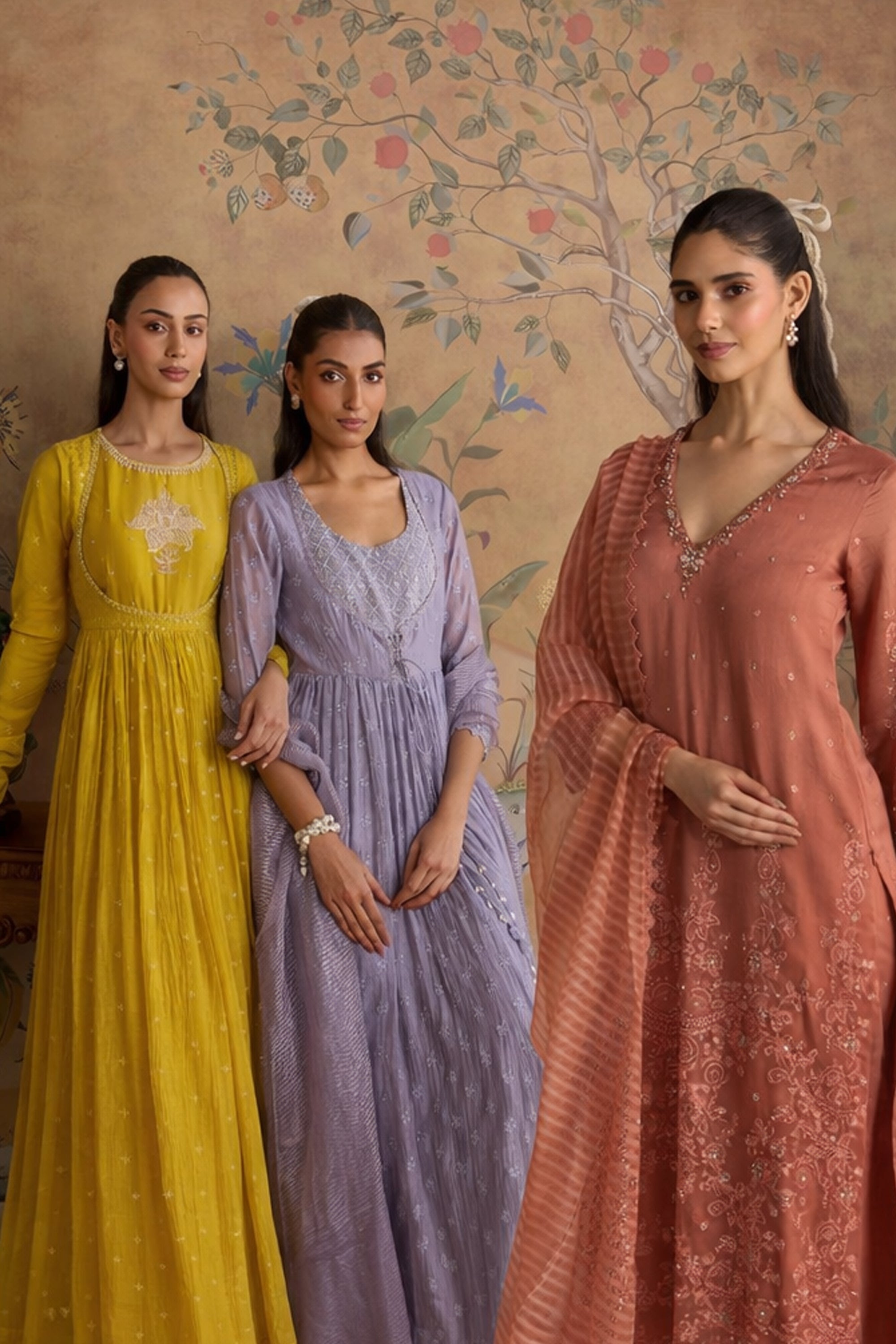 Evara Anarkali Set J