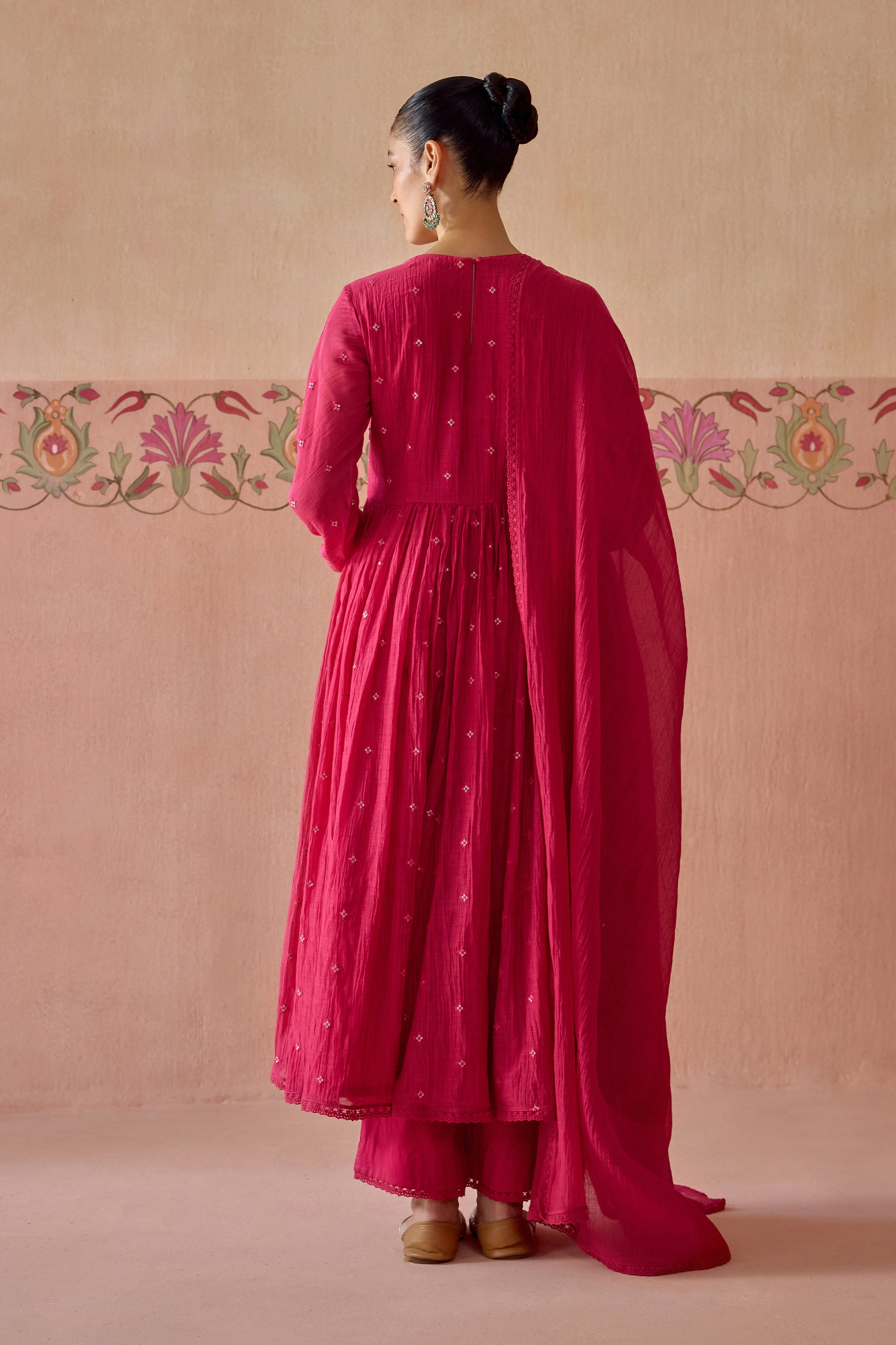 Evara Anarkali Set - D