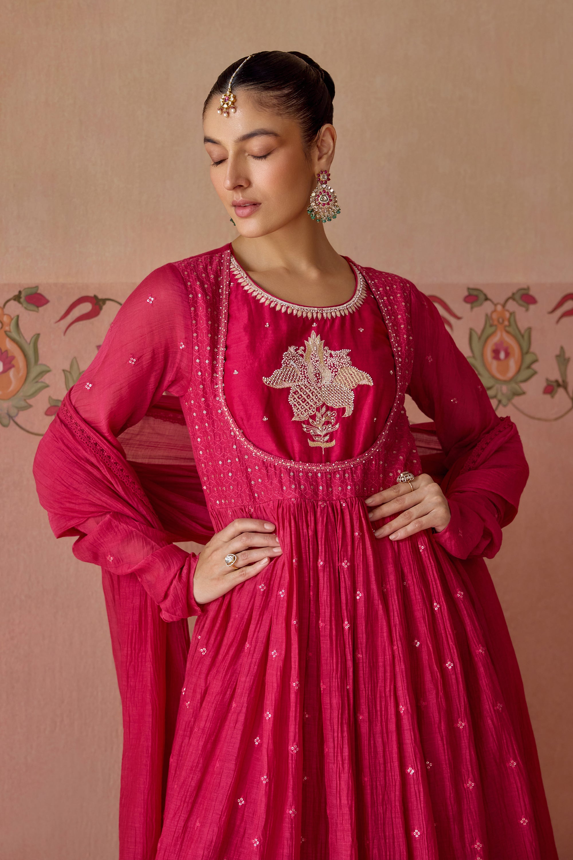 Evara Anarkali Set - E