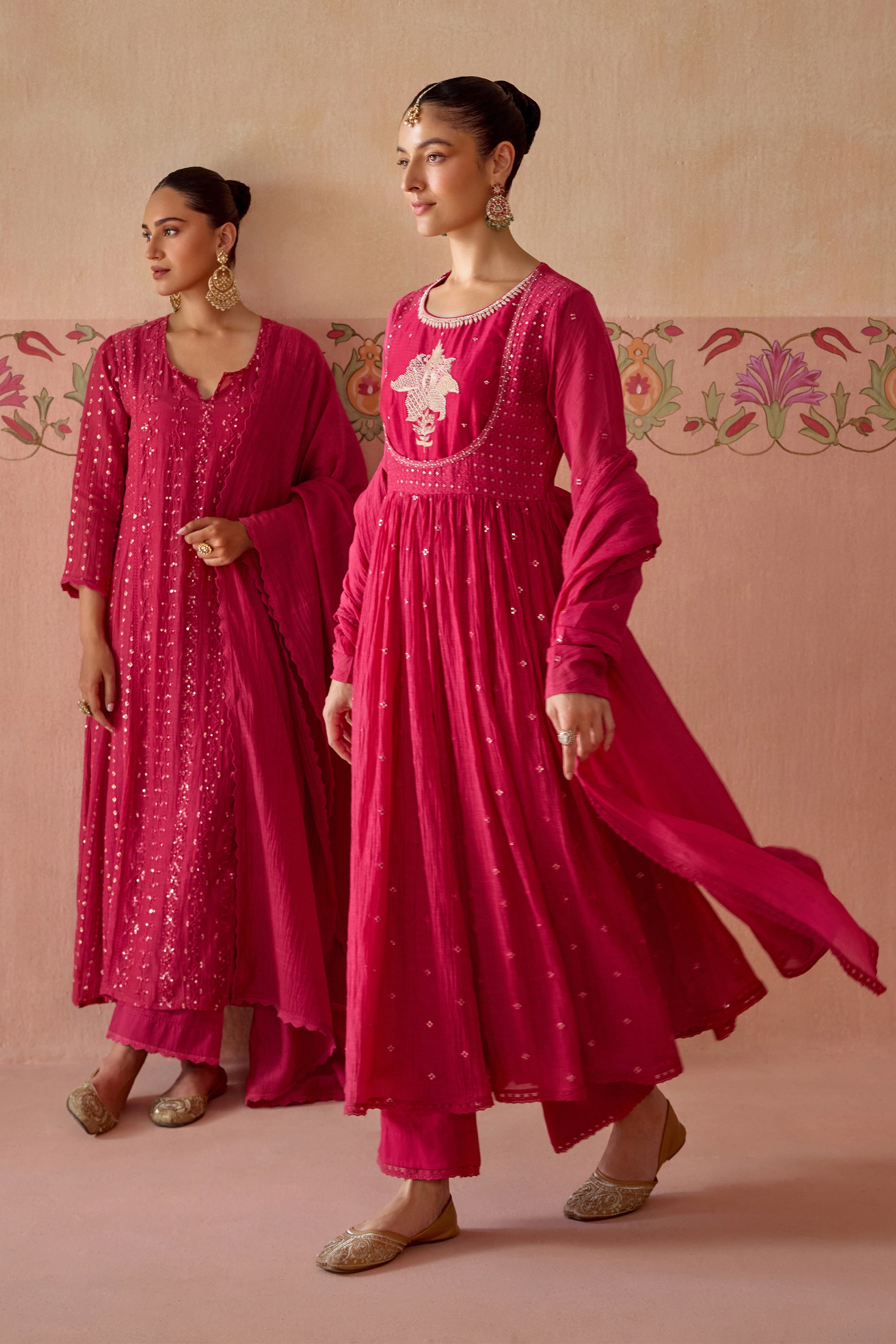 Evara Anarkali Set - H