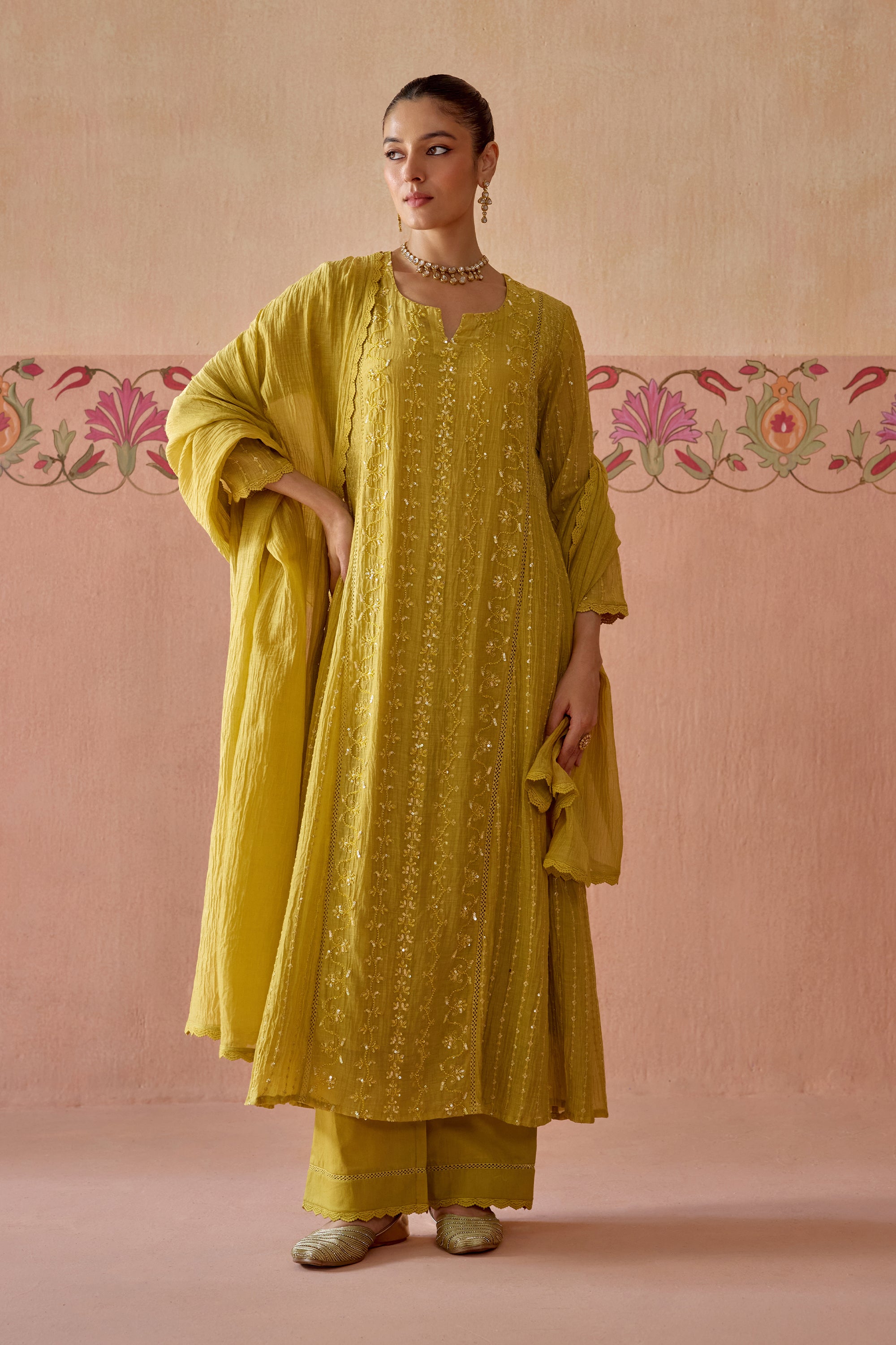 Saanjh Kurta Set - A