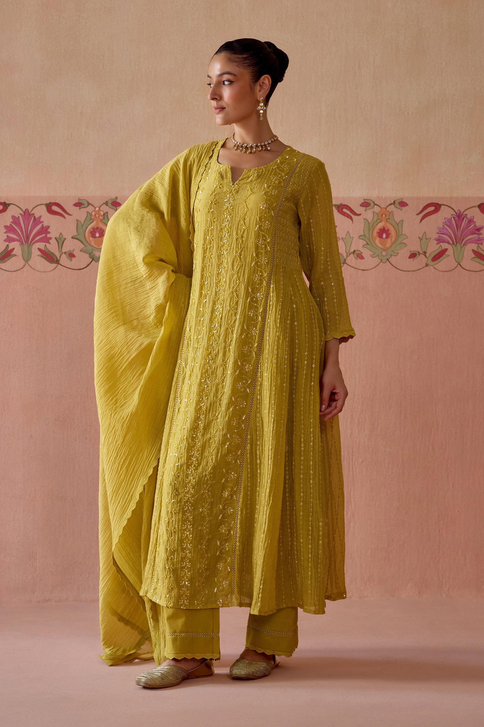 Saanjh Kurta Set - B