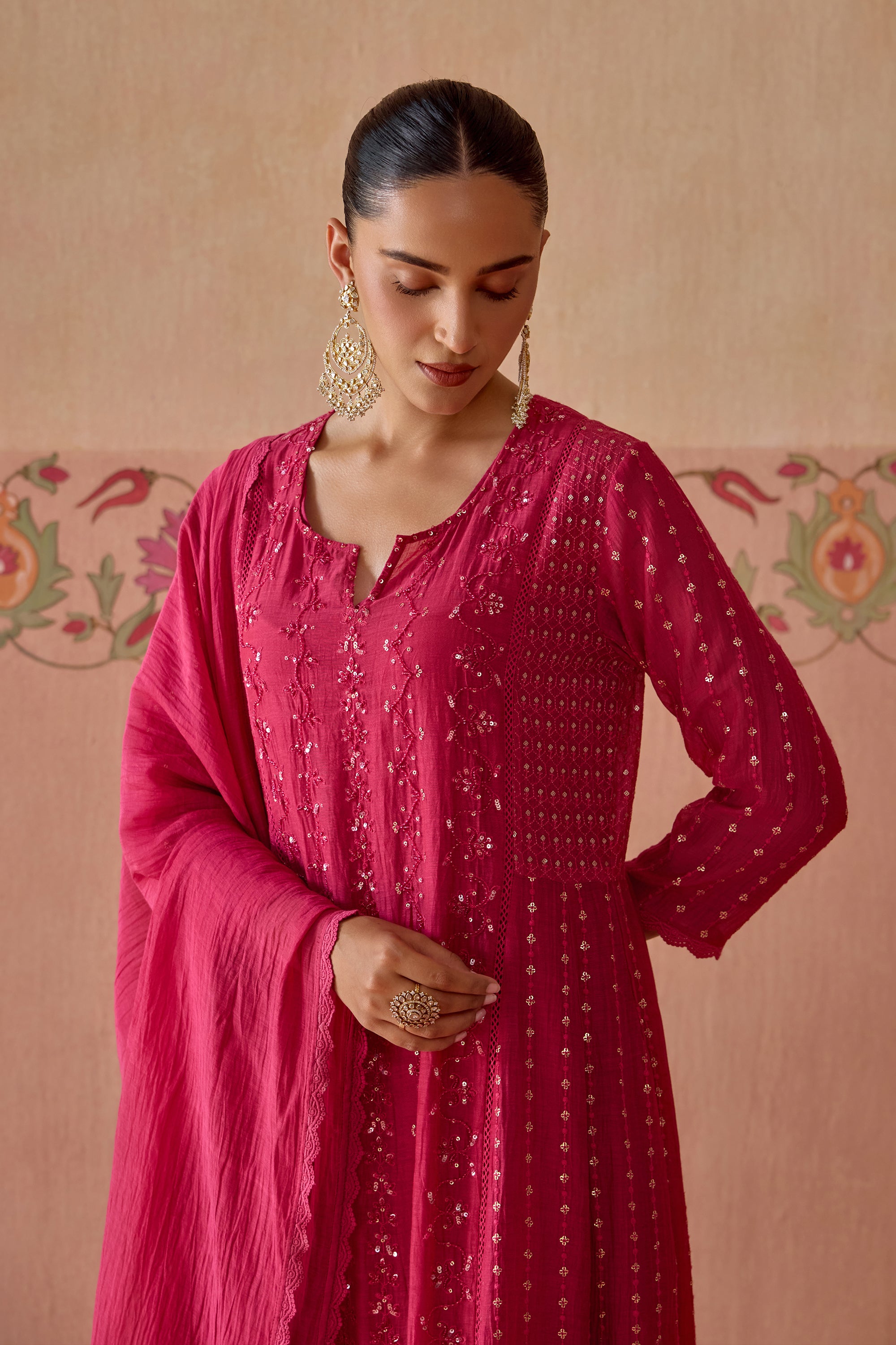 Saanjh Kurta Set - C