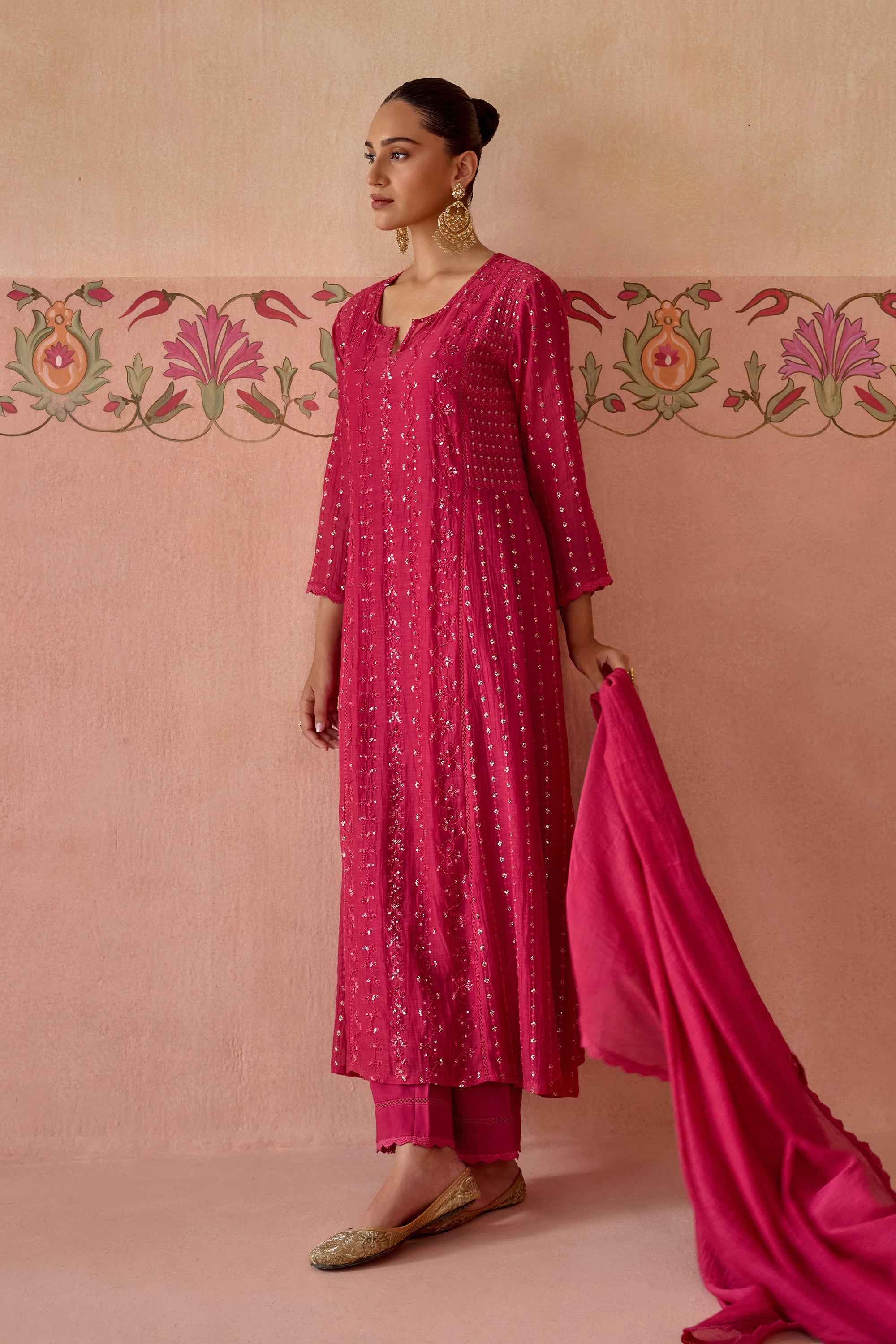 Saanjh Kurta Set - D