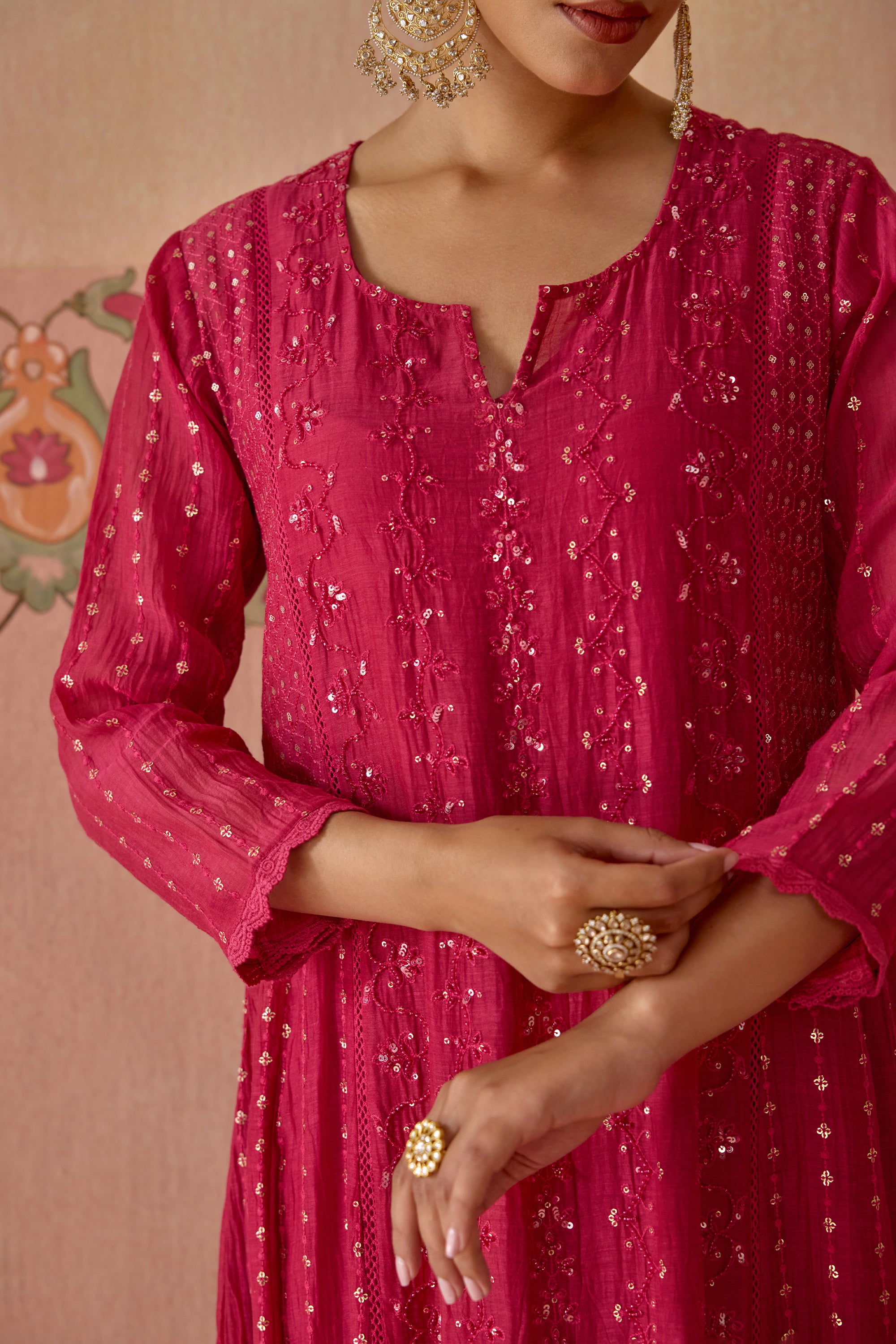 Saanjh Kurta Set - E