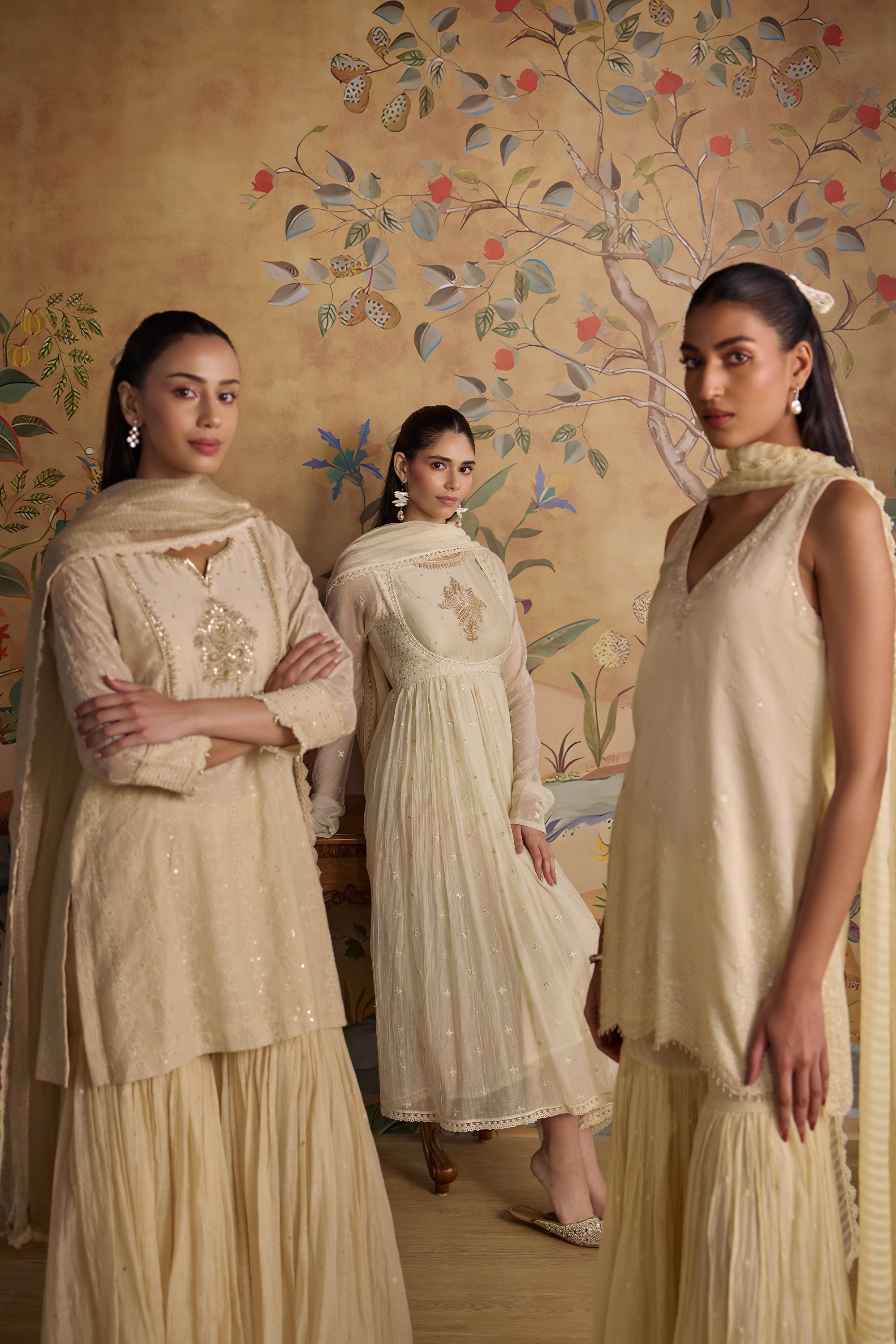Ruh Gharara Set J