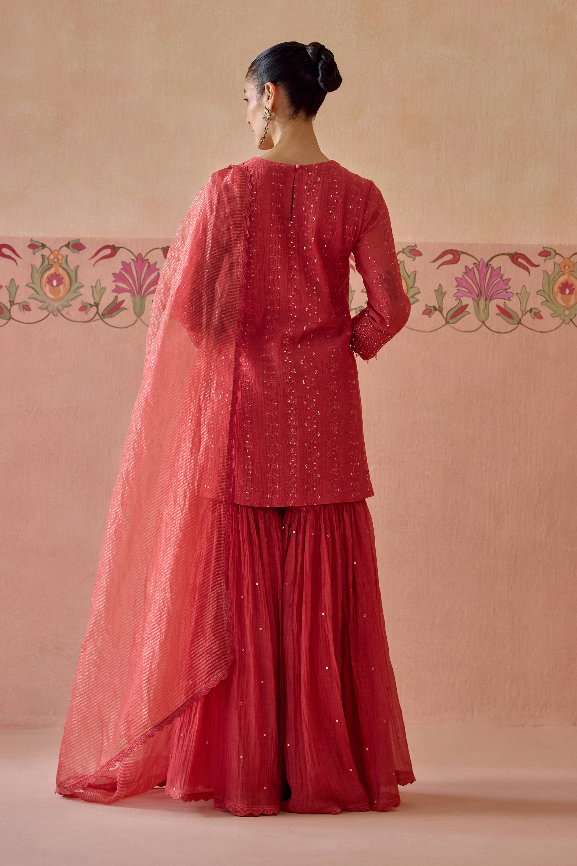 Ruh Gharara Set - E