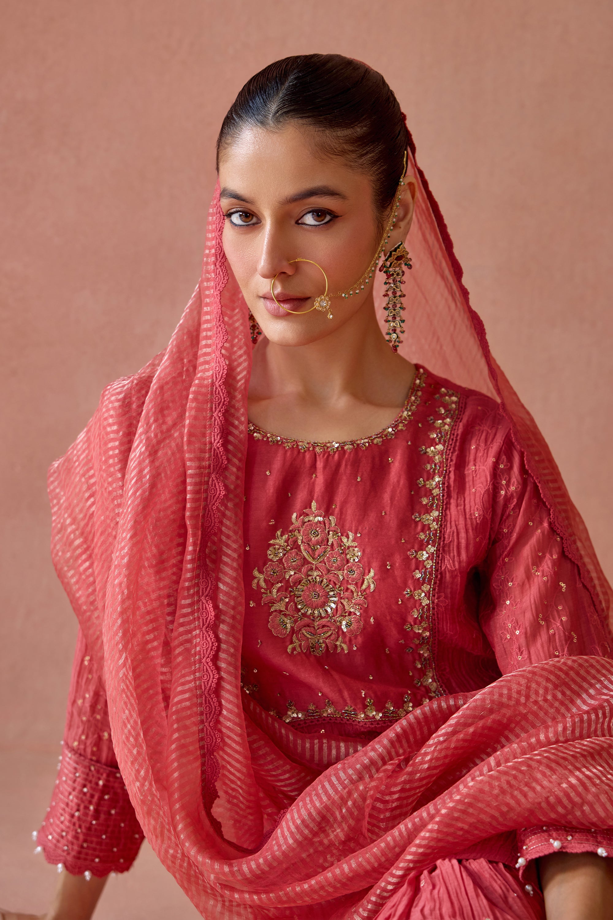 Ruh Gharara Set - G