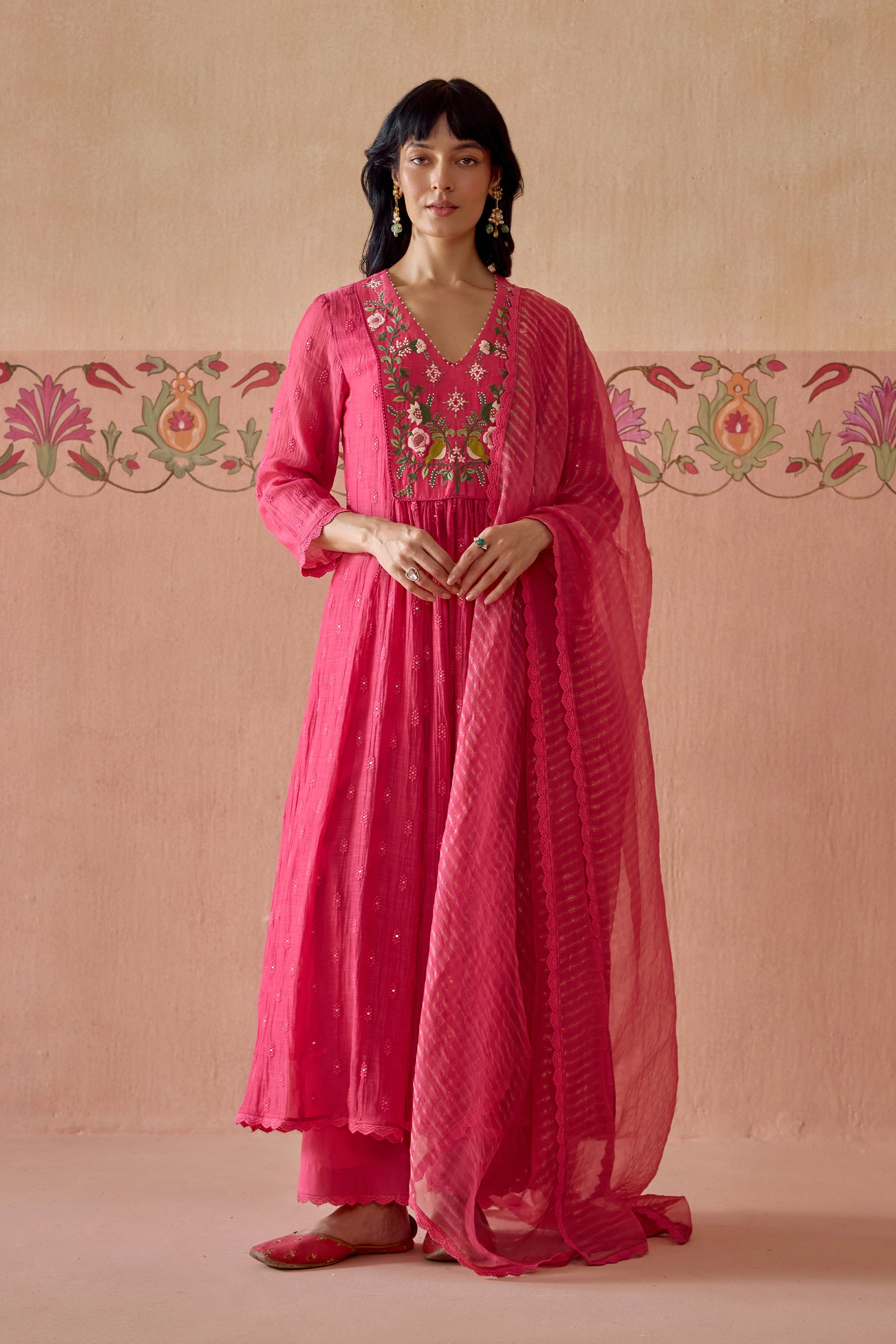Chirai Kurta Set - B